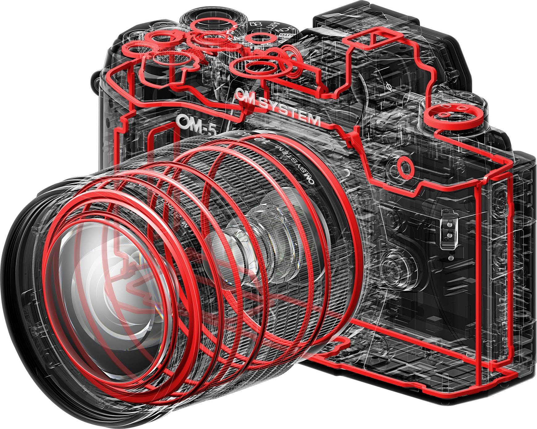 Olympus Systeemcamera OM-5 1245 kit