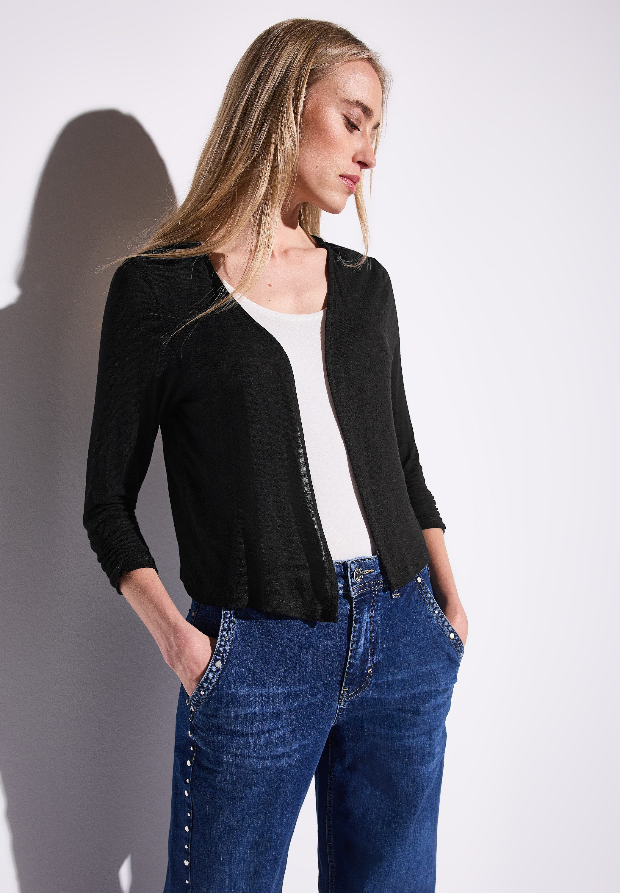 STREET ONE Shirtjasje Style Suse met 3/4-mouwen