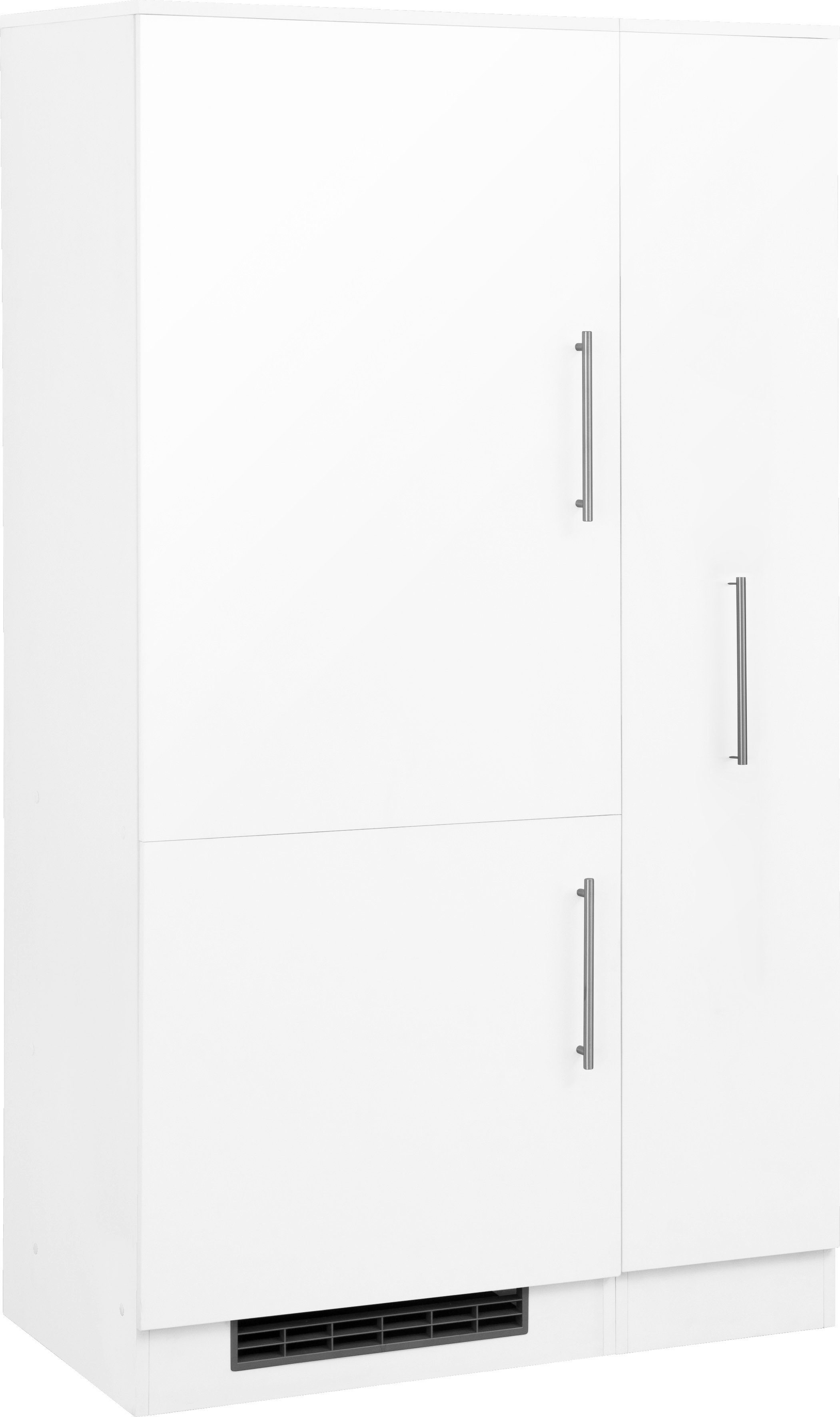 wiho Küchen Keuken Cali Koelombouwkast met opbergruimte, optioneel met elektrische apparaten, breedte 90 cm