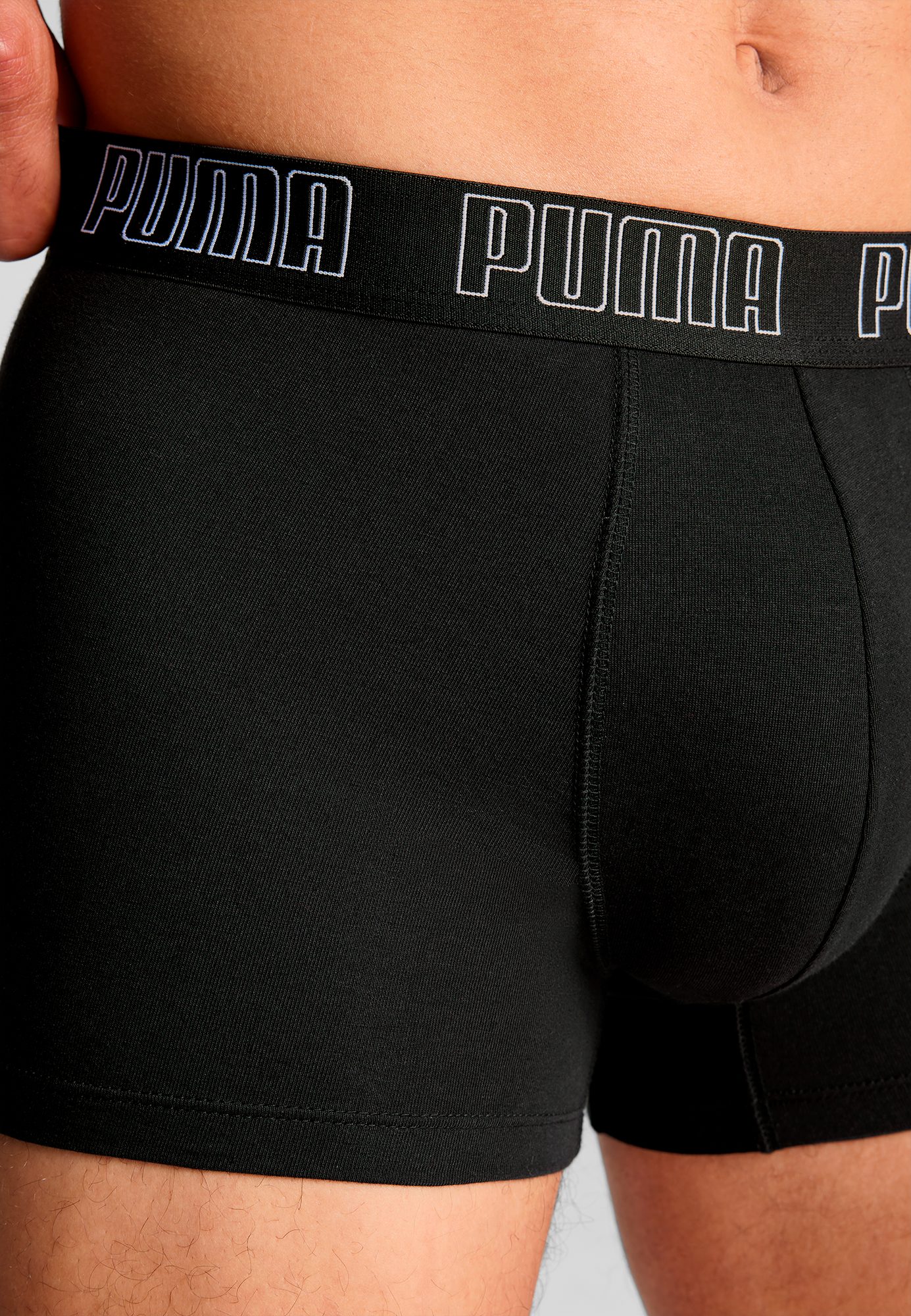 PUMA Hipster met contrastkleurig weefband (2 stuks, Set van 2)