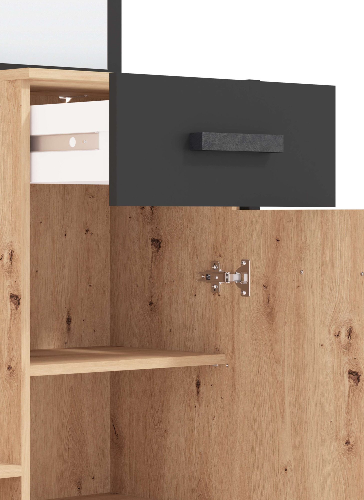 INOSIGN Halmeubelset Oleron compacte garderobe, halgarderobe, dielenkast (complete set)
