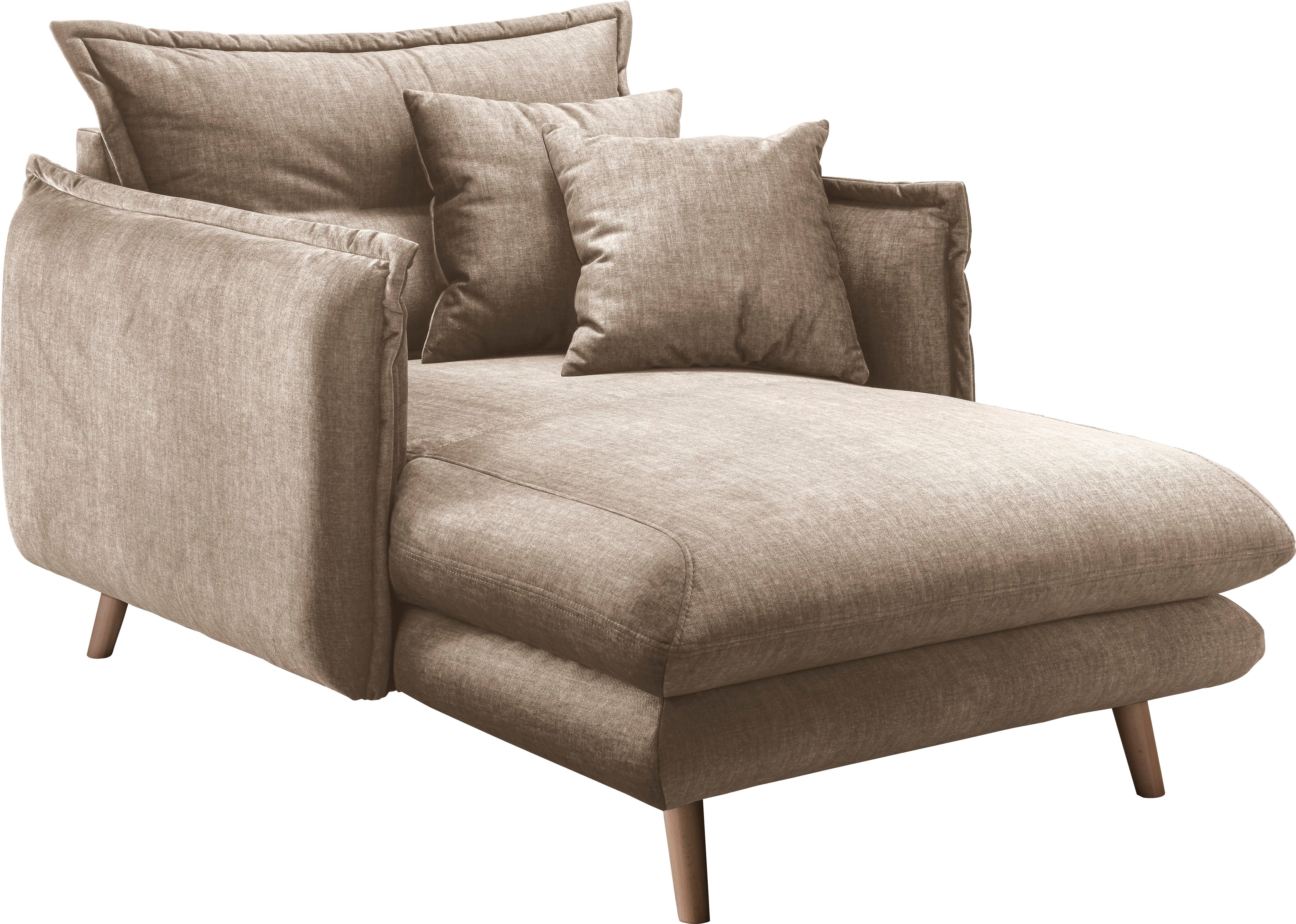 INOSIGN Loveseat LAZIO moderne fauteuil met een comfortabele bekleding, 2 stuks decoratieve sierkussens