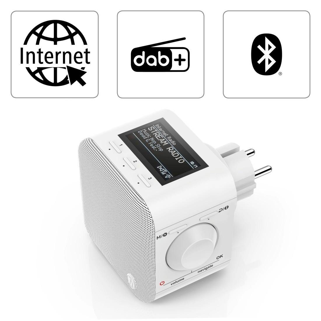 Hama Digitale radio (DAB+) Internetradio digitale radio m. stekker wifi/bluetooth/DAB+Spotify+app