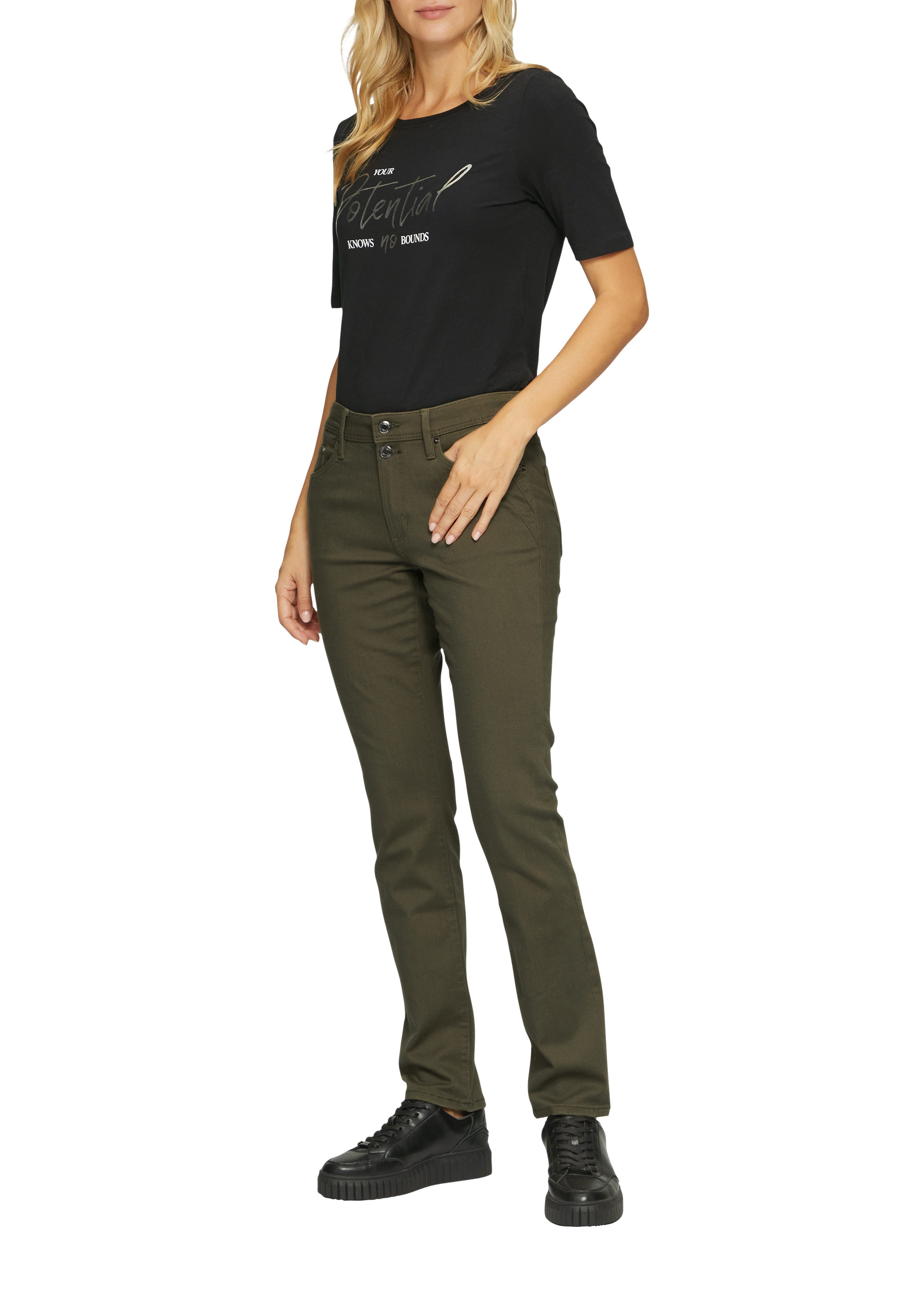 s.Oliver Slim fit jeans BETSY in five-pocketsstijl