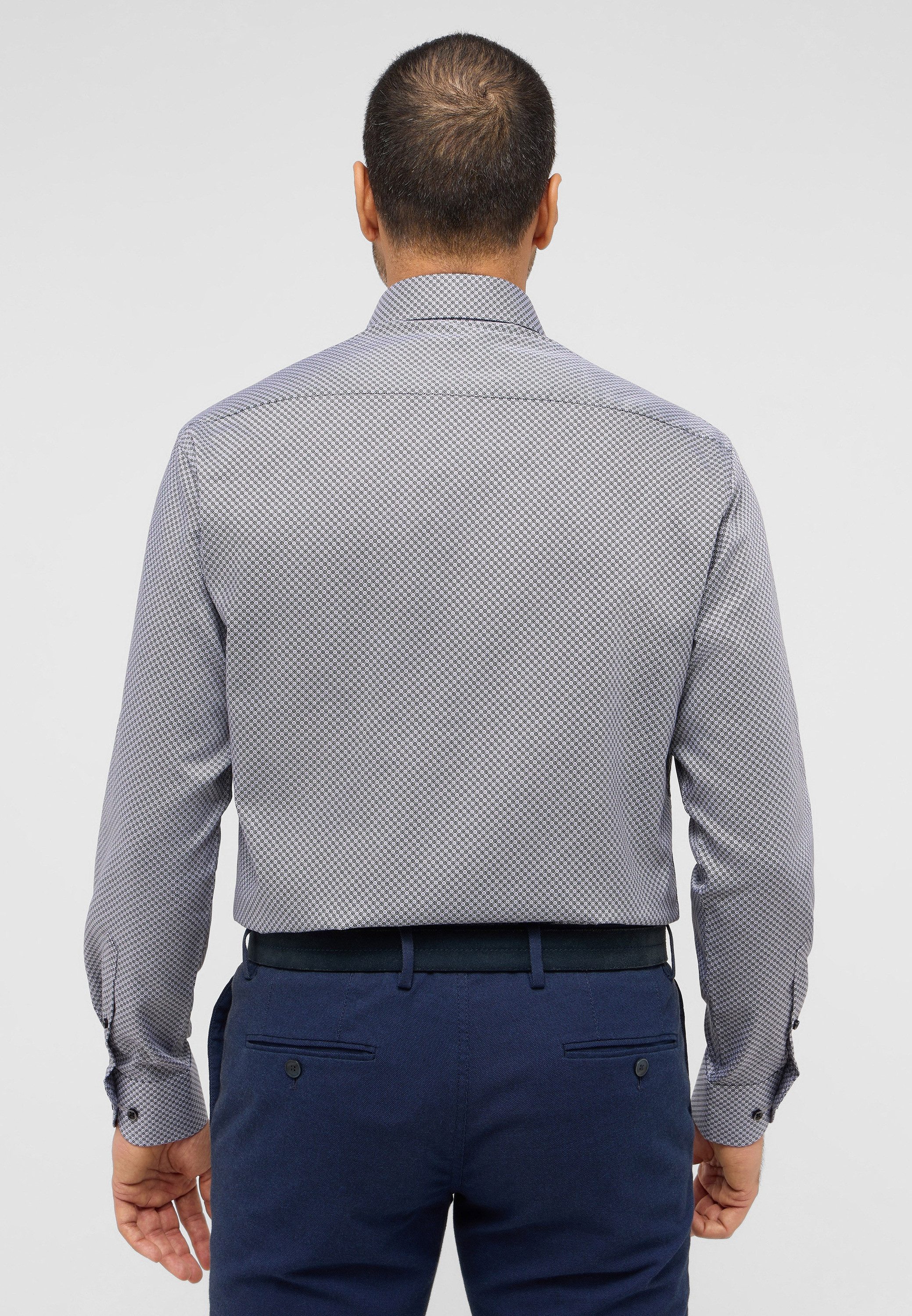Eterna Overhemd met lange mouwen Comfort fit NON IRON (strijkvrij)