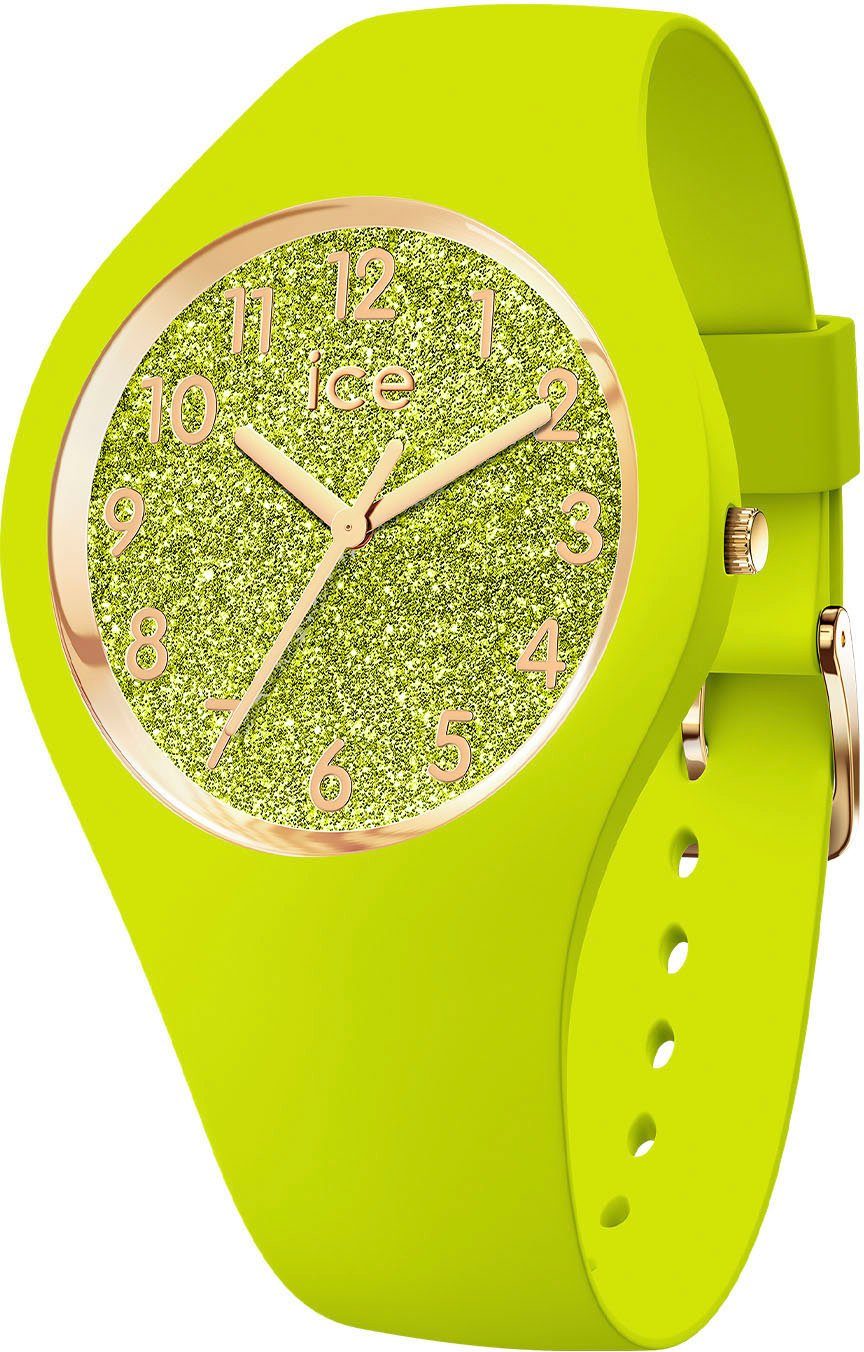 ice-watch Kwartshorloge ICE glitter - Neon lime - Small - 3H, 021225 Armbanduhr, dameshorloge,...