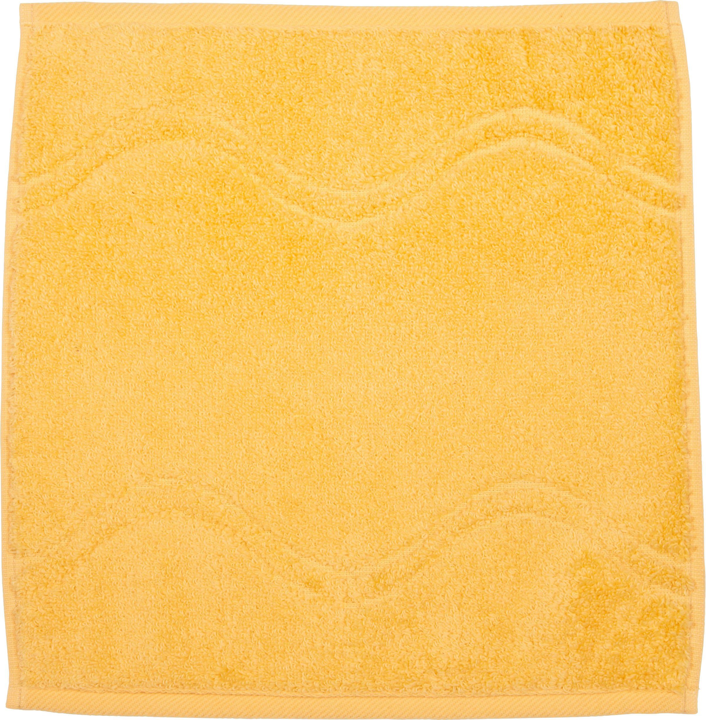 ROSS Waslapje Cashmere feeling met golven-randdessin