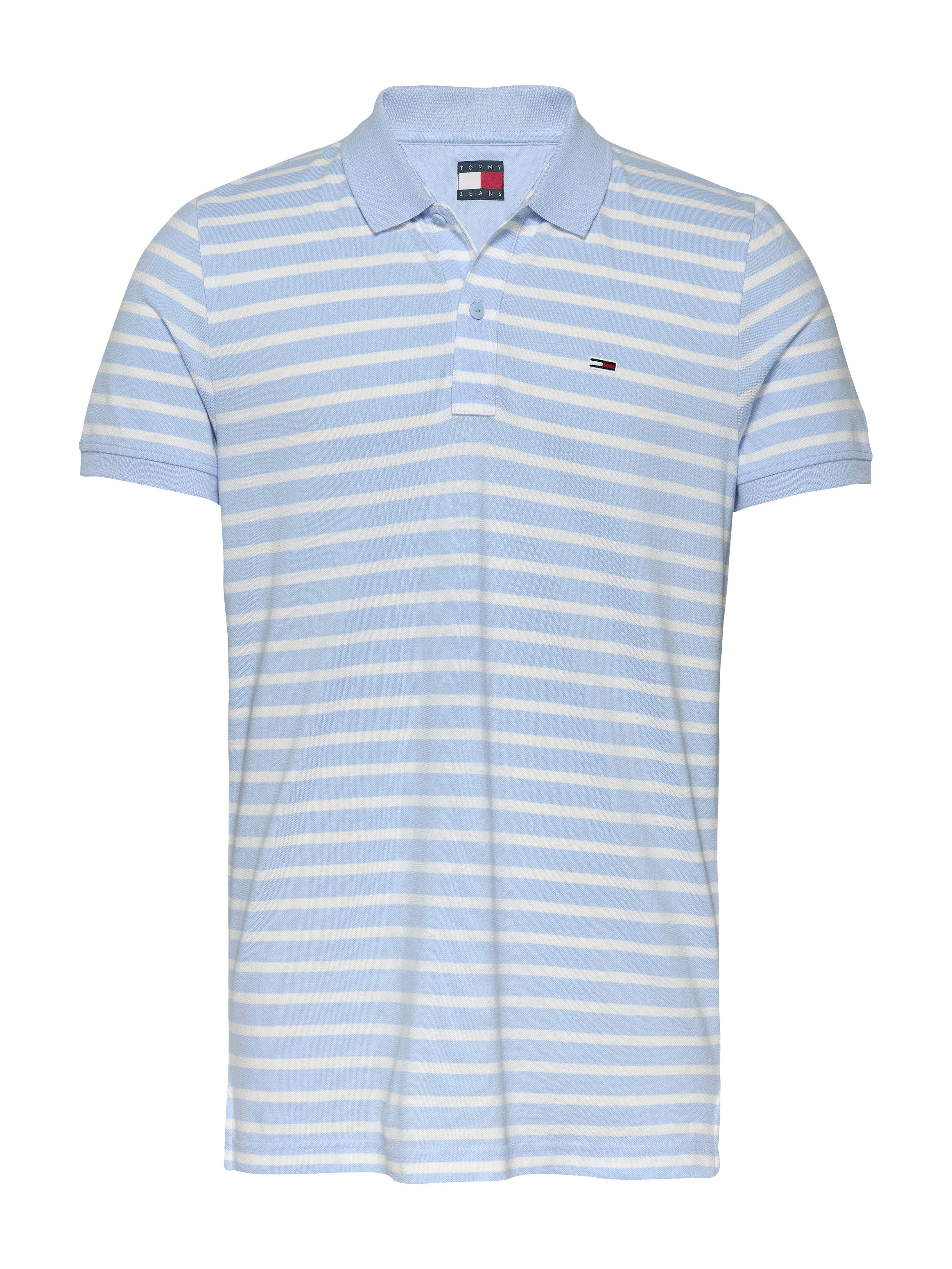 TOMMY JEANS Poloshirt TJM SLIM PLACKET POLO EXT