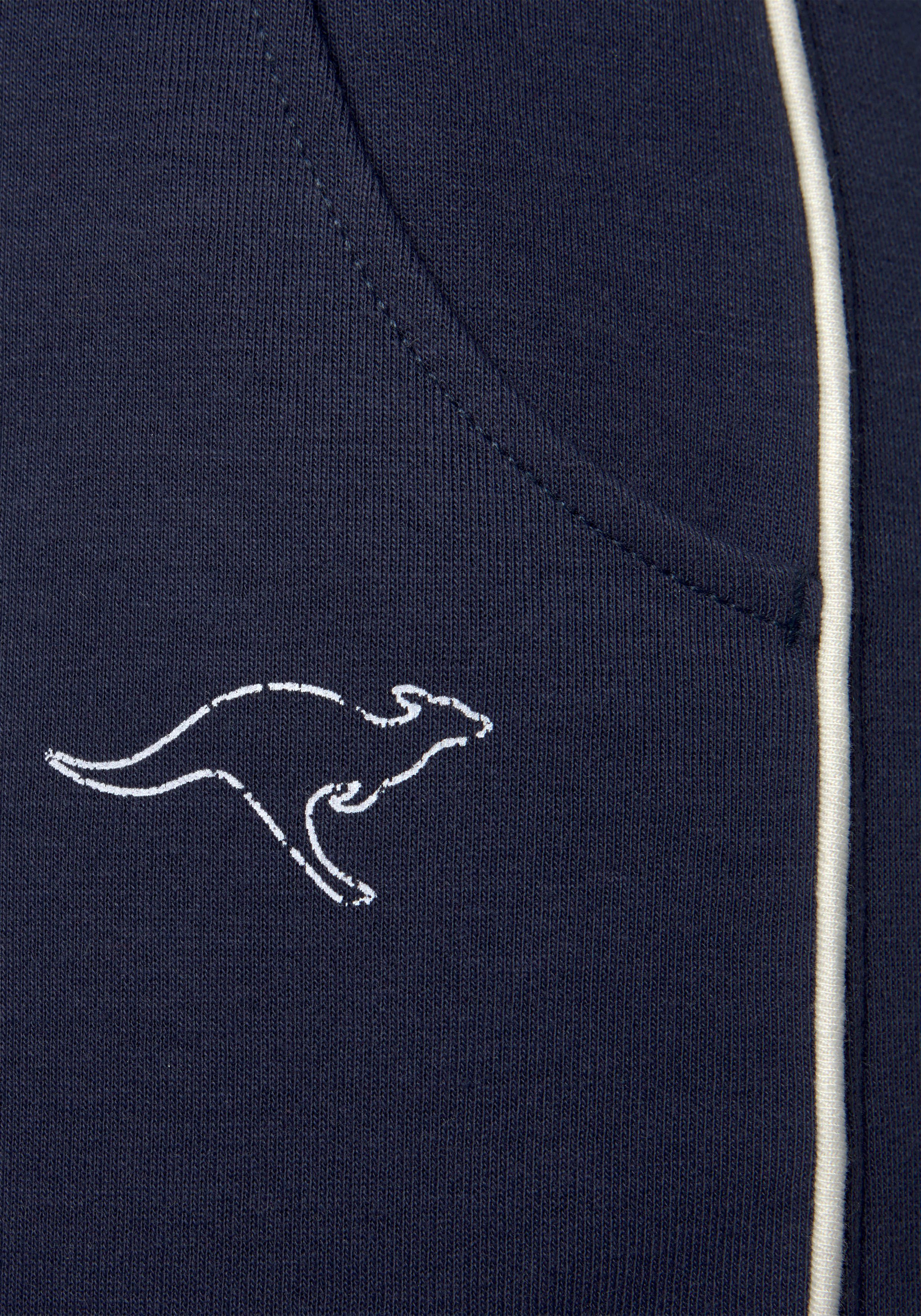 KangaROOS Bermuda met smalle piping opzij