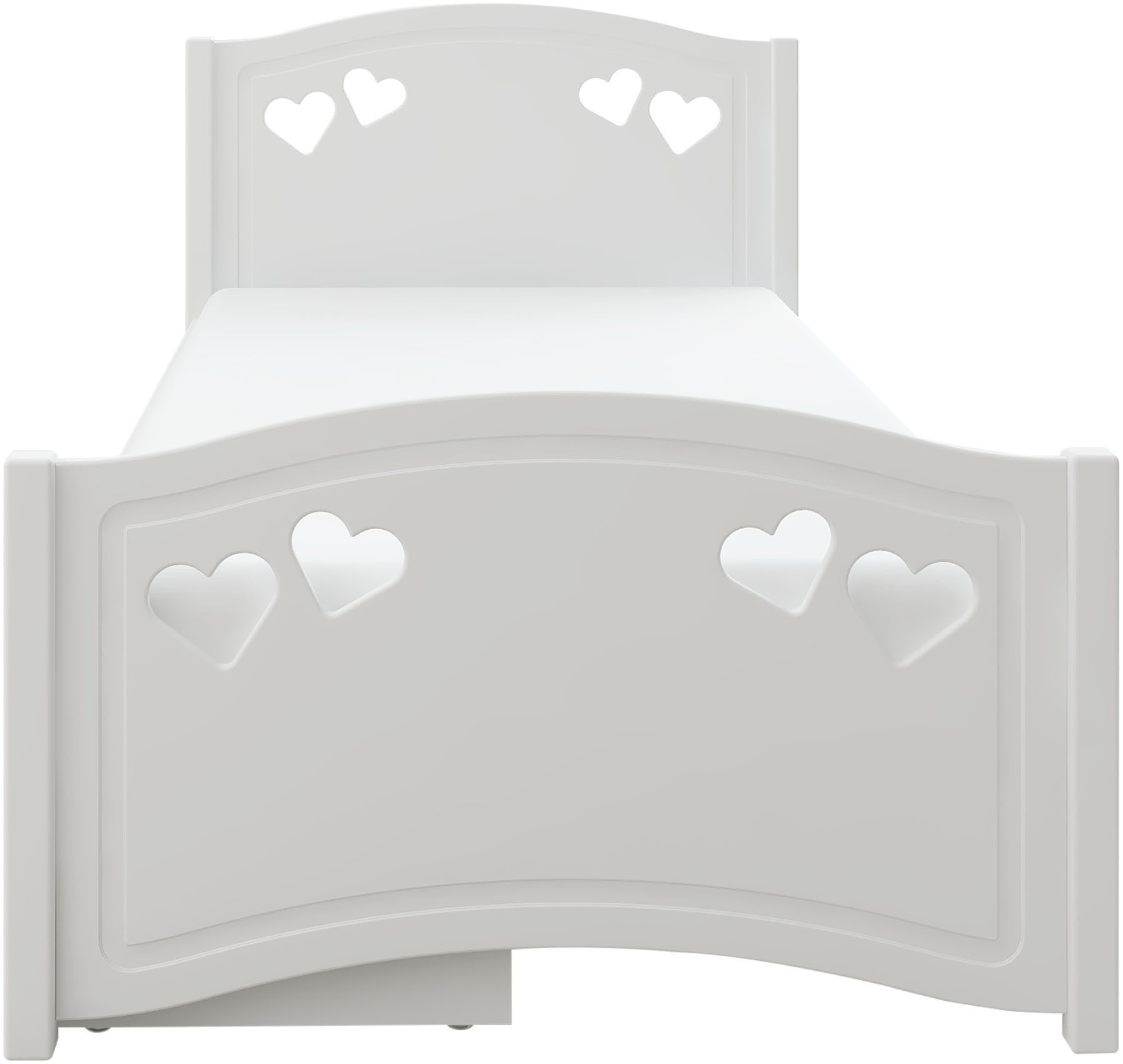 Lüttenhütt Kinderbed Beeke, OTTO's Choice, kinderbed, met matras + lade FSC®-gecertificeerd, veel opbergruimte, tot 100 KG belastbaar (4-delig)