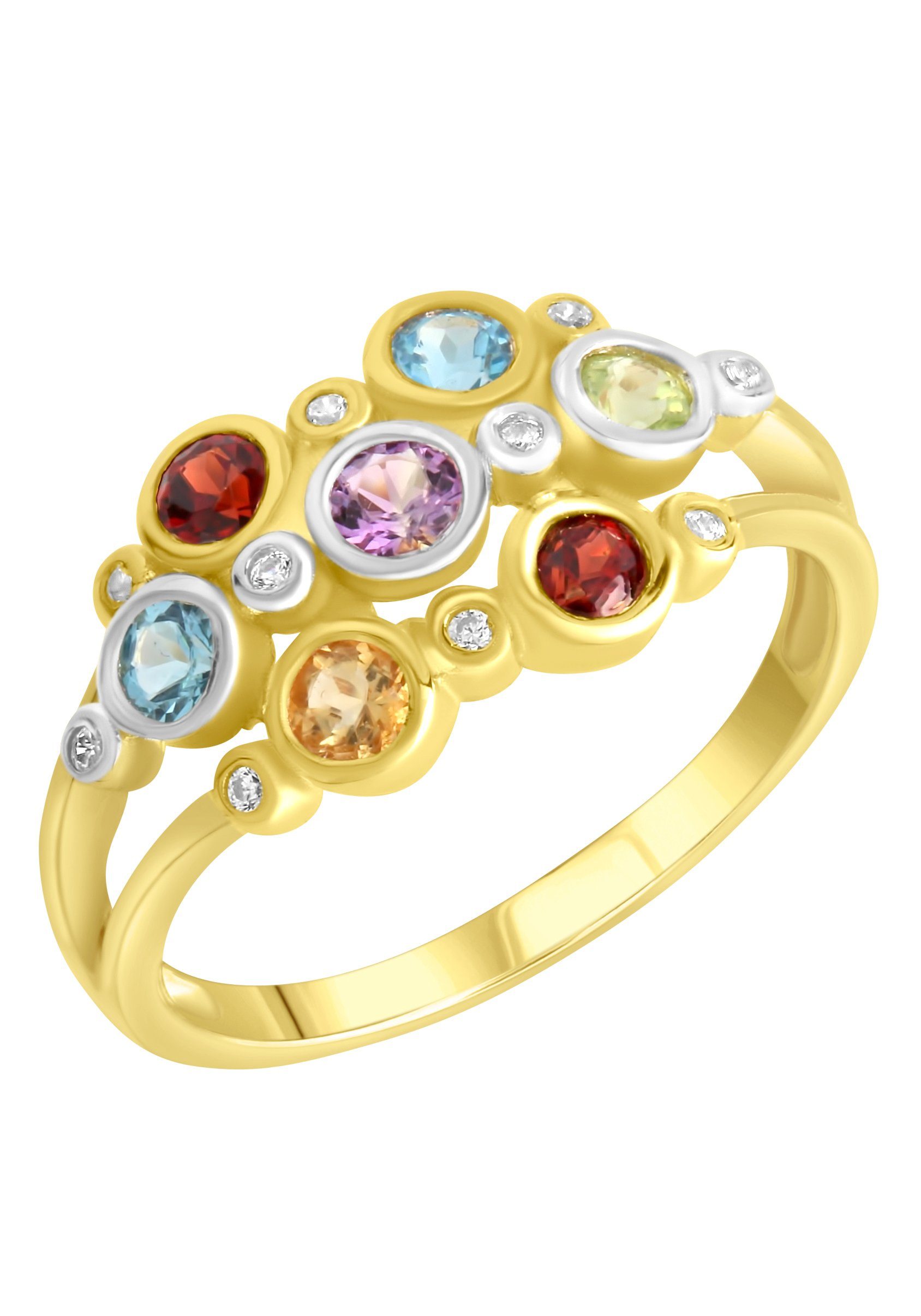 Firetti Zilveren ring Multicolour