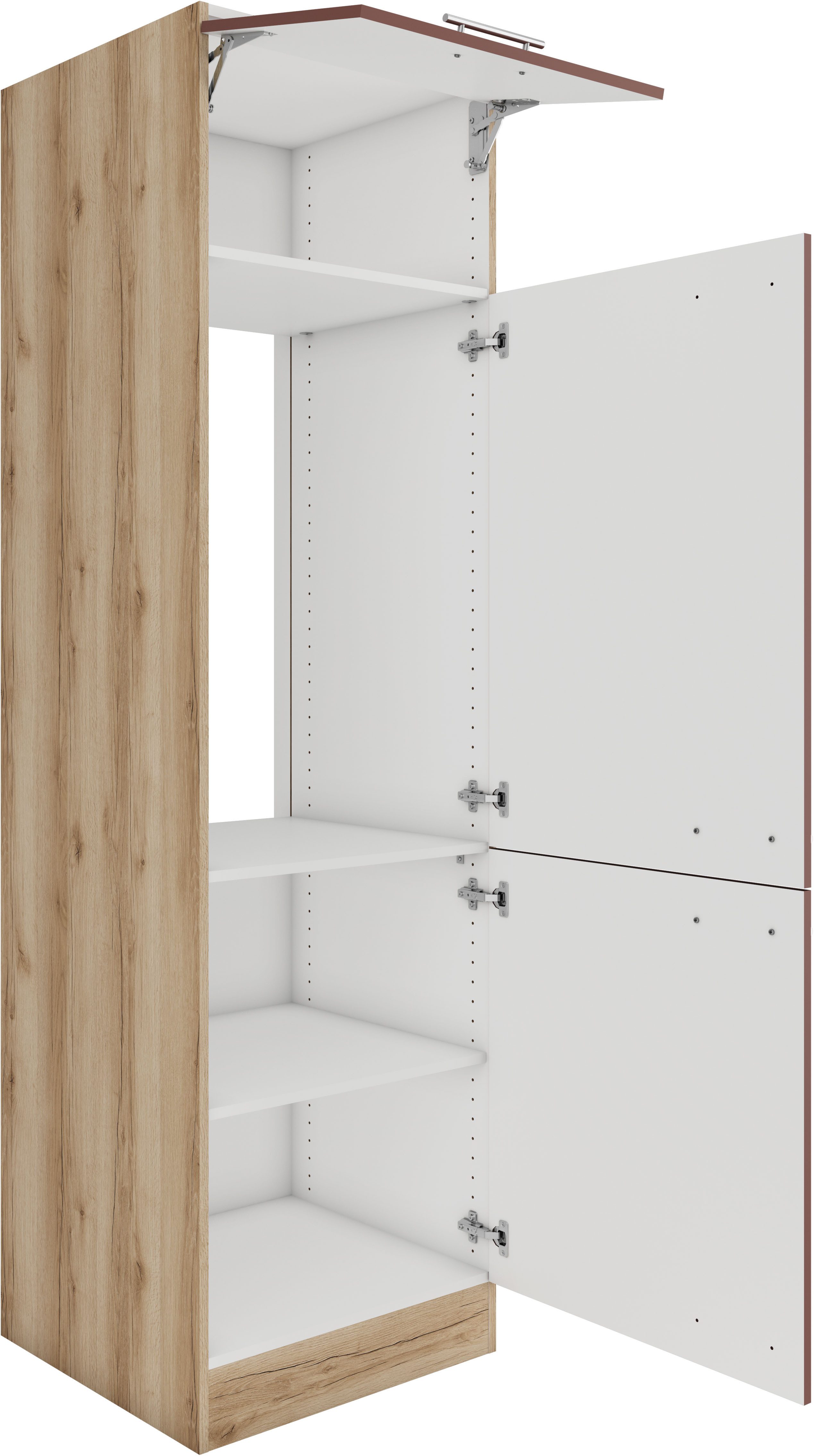 OPTIFIT Koelkastombouw Bella Breedte 60 cm, niche-afmetingen B/D/H 56,7/55,5/88 cm