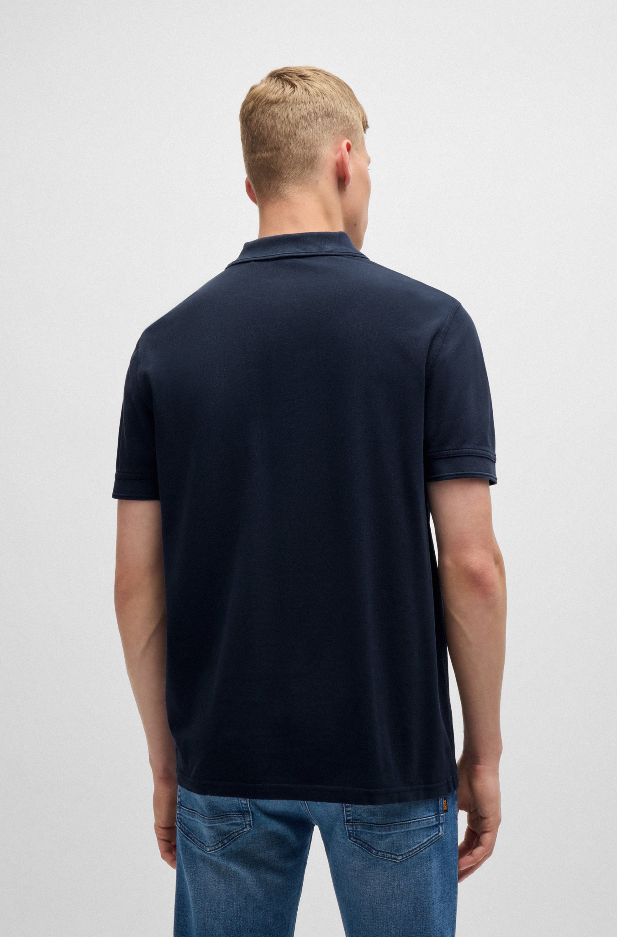 Boss Orange Poloshirt Prime met een polokraag