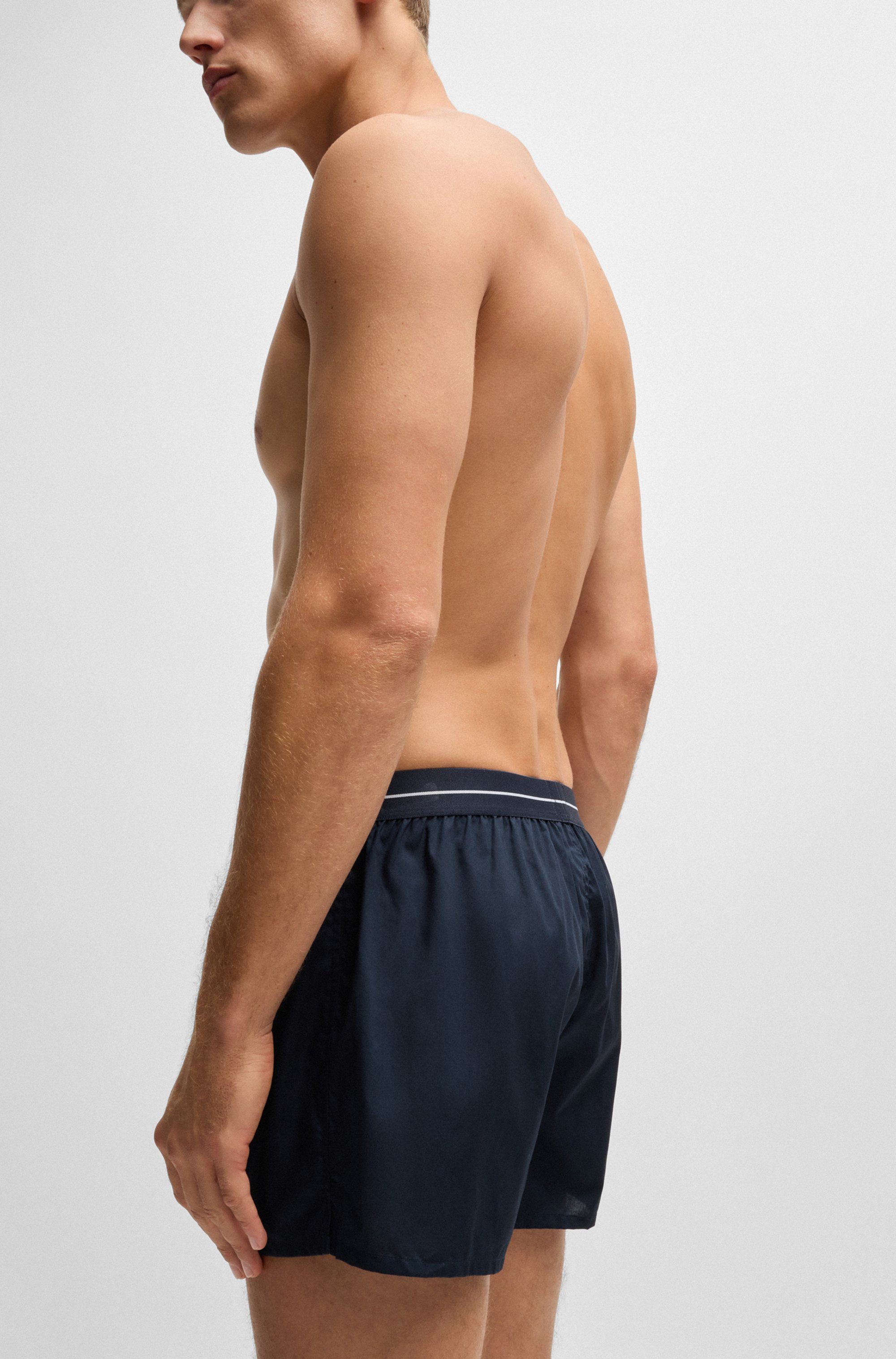 BOSS Geweven boxershort NOS Boxer EW 2P (Set van 2)
