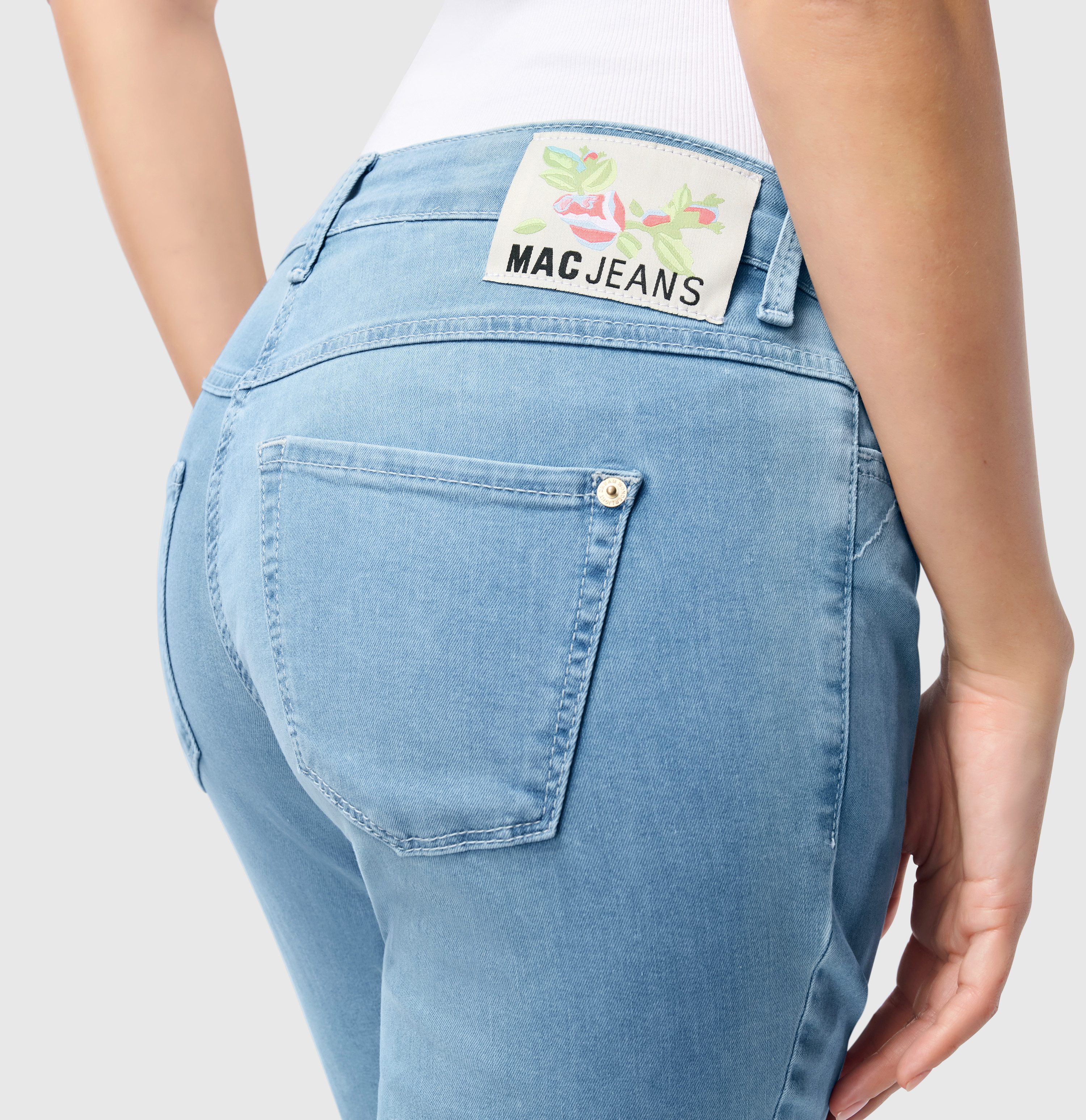 MAC 7/8 jeans Dream Summer verkort met splitje bij de zoom