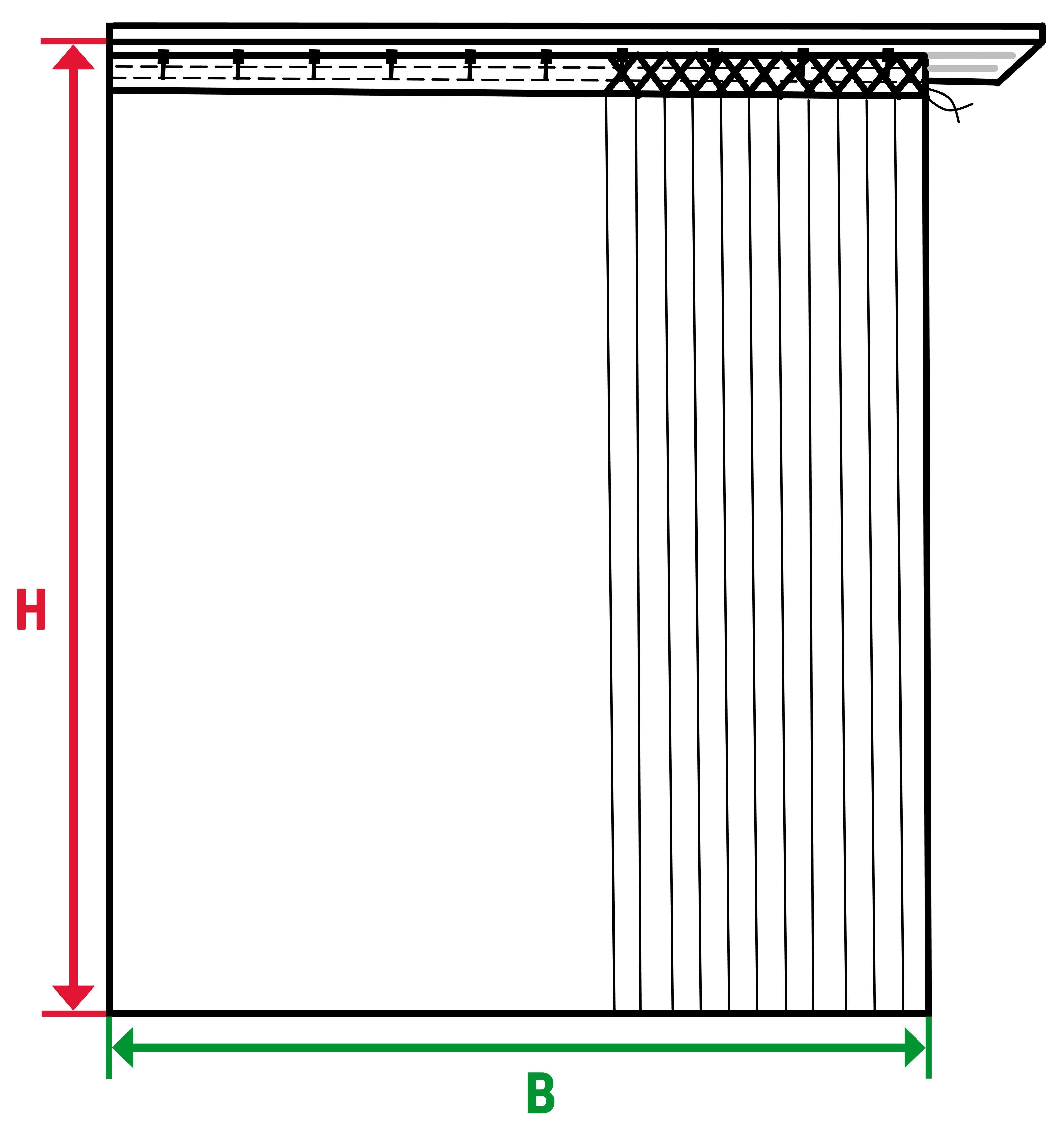 Weckbrodt Gordijn ALEXA Jacquard, gestructureerd, half transparant, Allover, motief, loodband, gordijn (1 stuk)