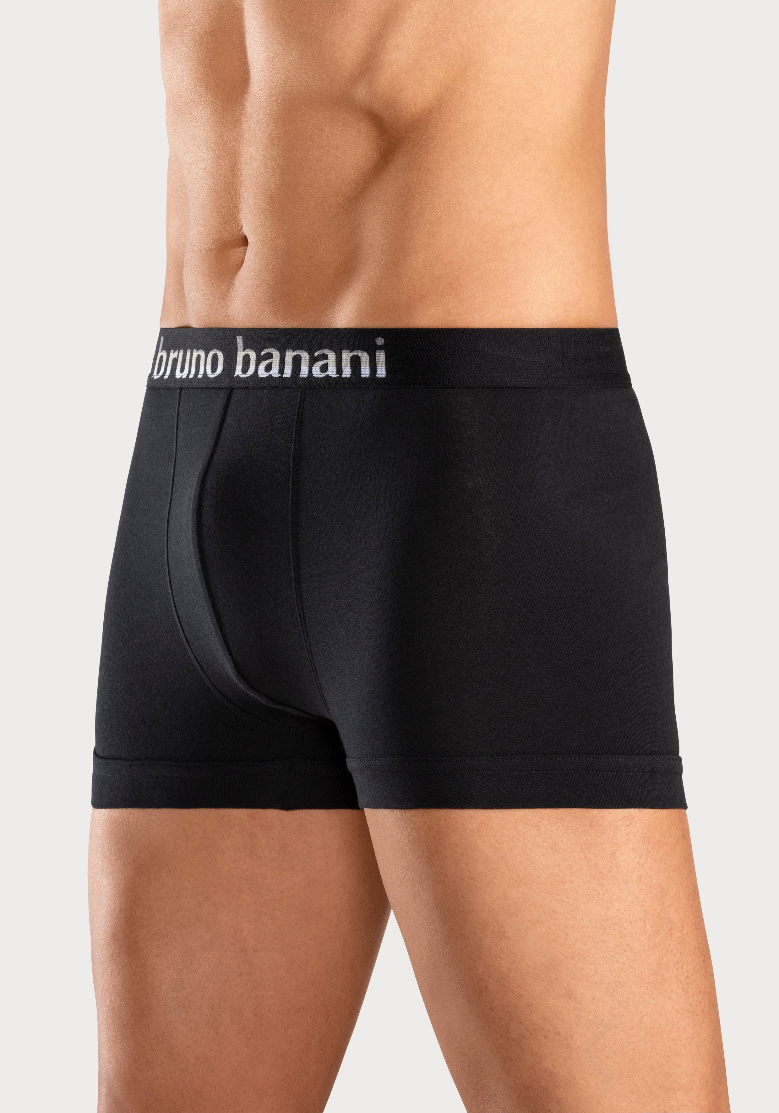 Bruno Banani Boxershort voor heren met gestreepte logoweefband (set 5 stuks)