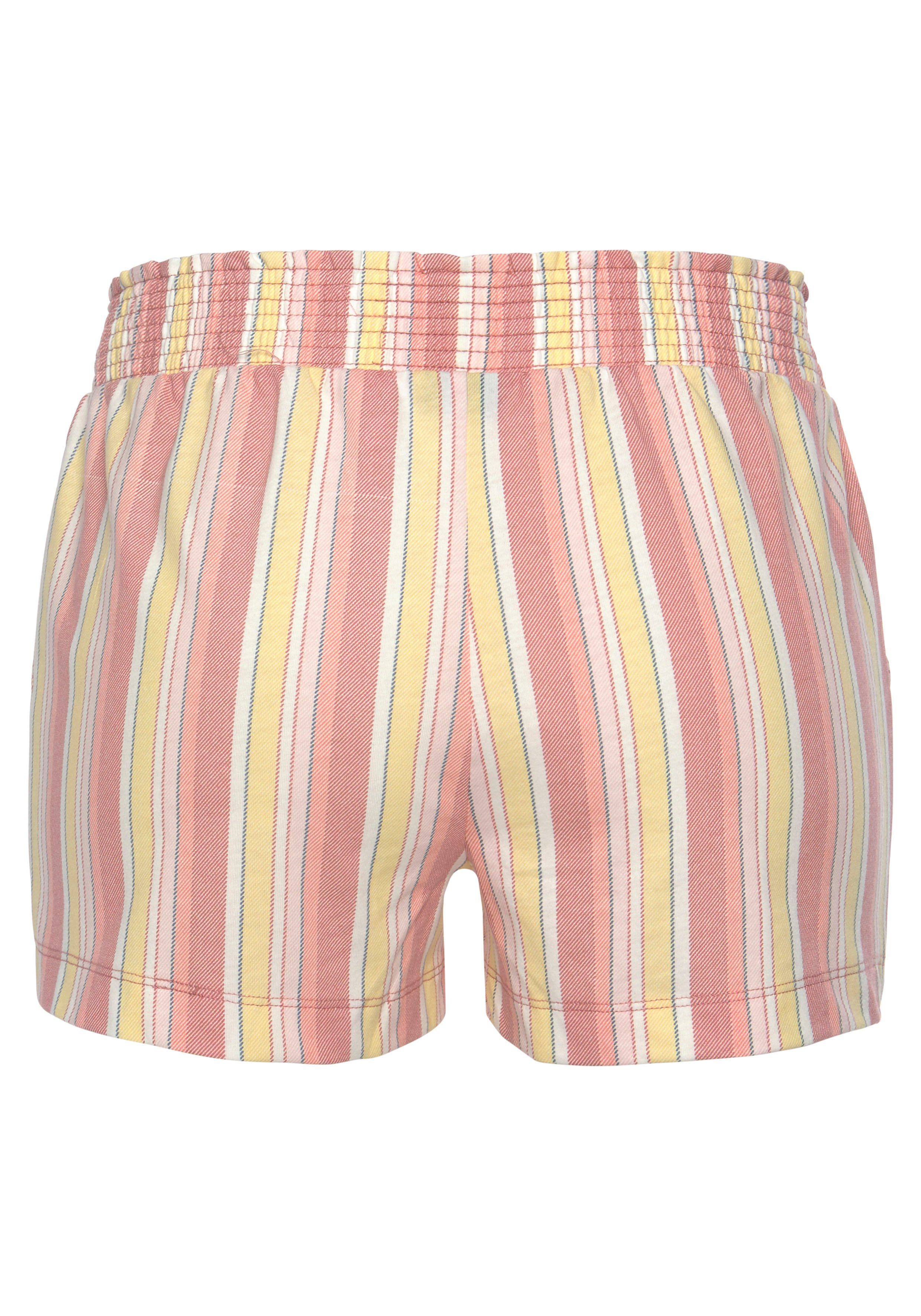 Vivance Dreams Shortama Elastische tailleband in smok-look (2-delig, 1 stuk)