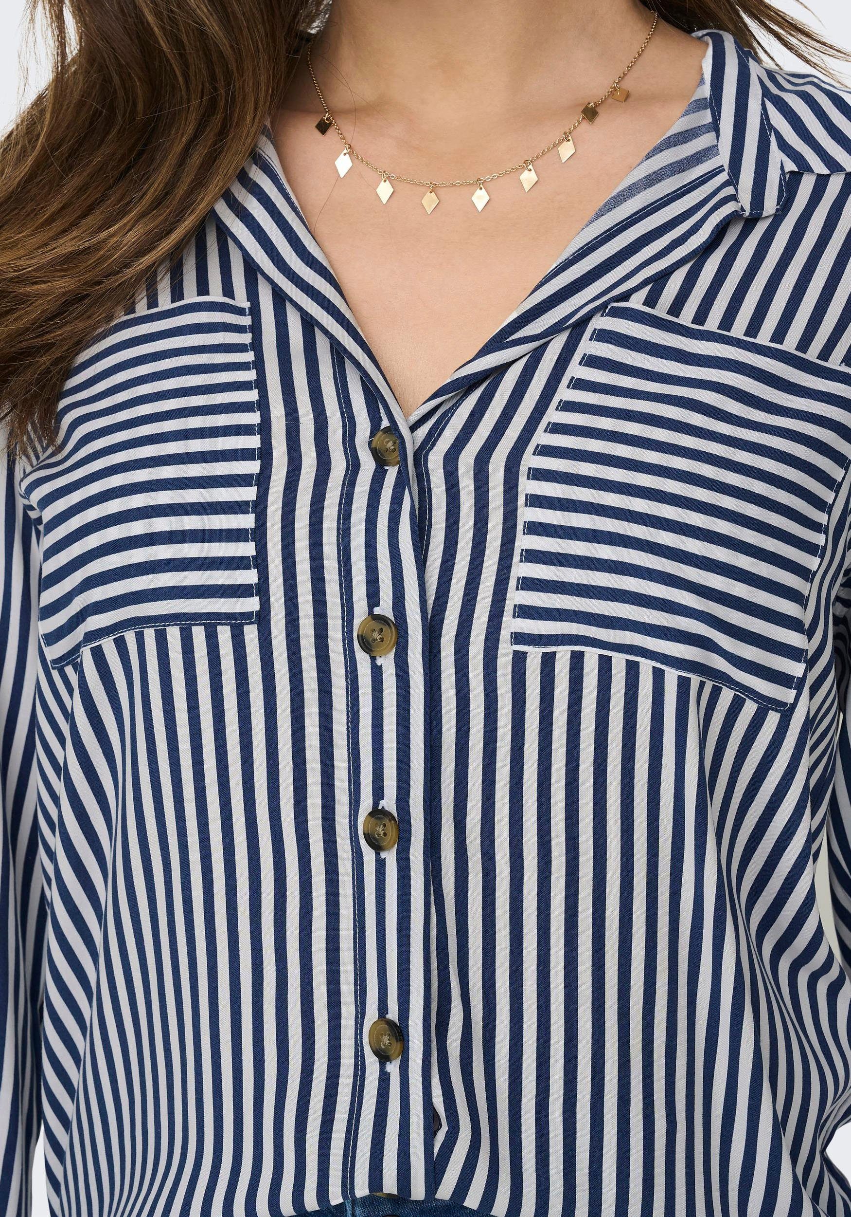 Only Overhemdblouse ONLYASMIN SHIRT L/S WVN NOOS