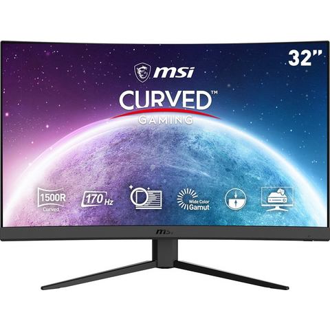 MSI Curved-gaming-monitor Optix G32C4DE E2, 80 cm-31,5 , Full HD