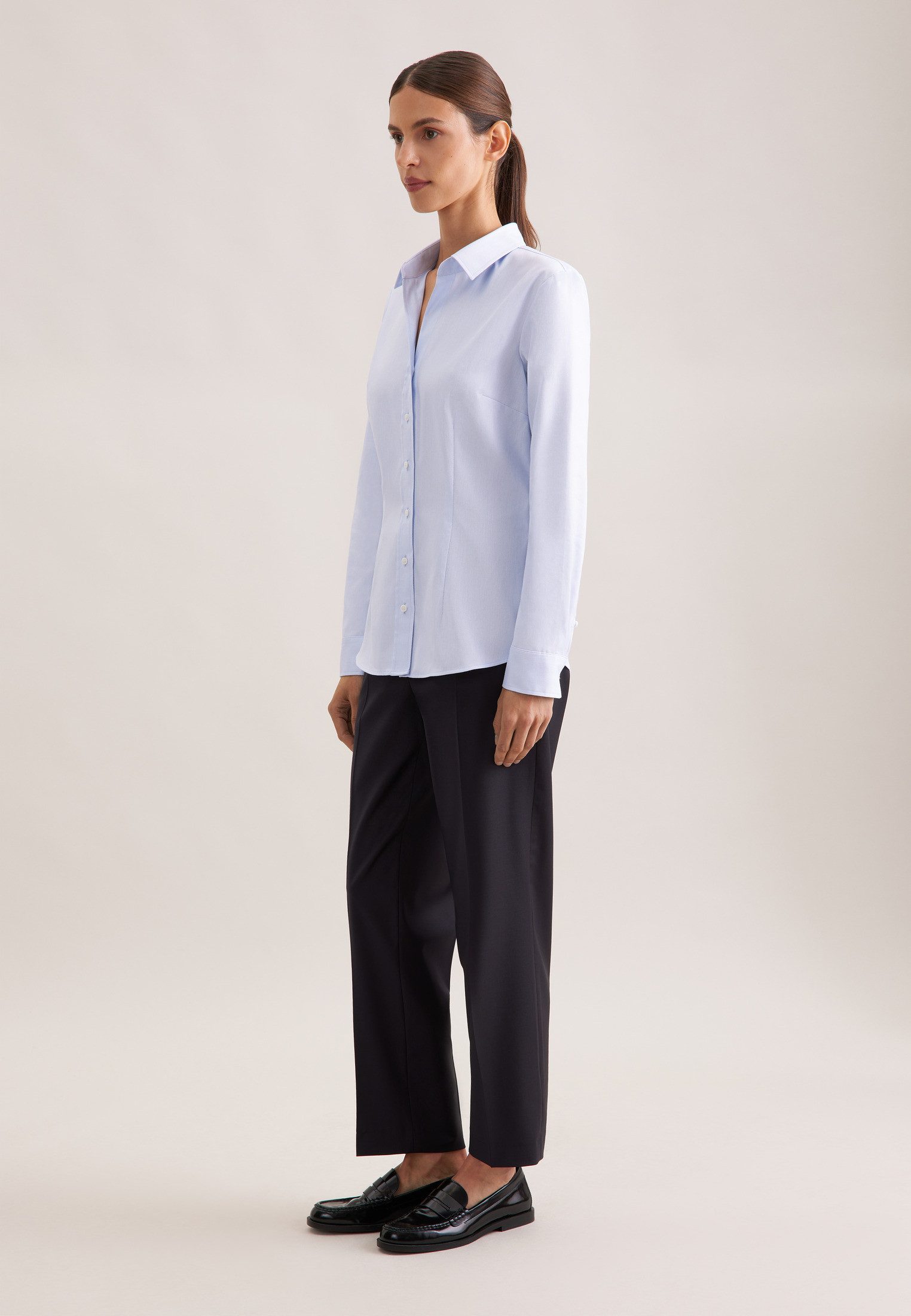 seidensticker Overhemdblouse 1/1 uni