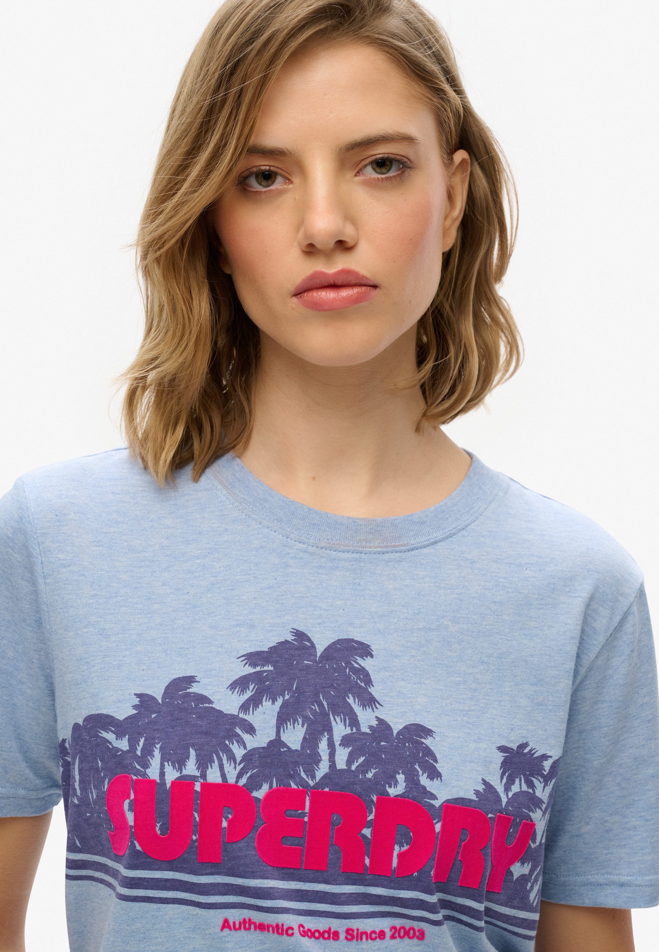Superdry Shirt met korte mouwen OUTDOOR STRIPE RELAXED TEE