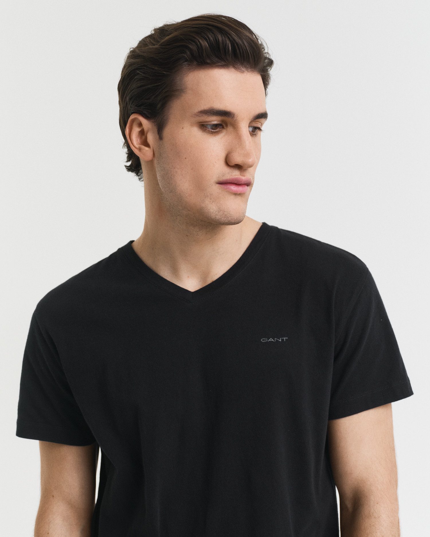 Gant Shirt met korte mouwen V-NECK T-SHIRT 2-PACK