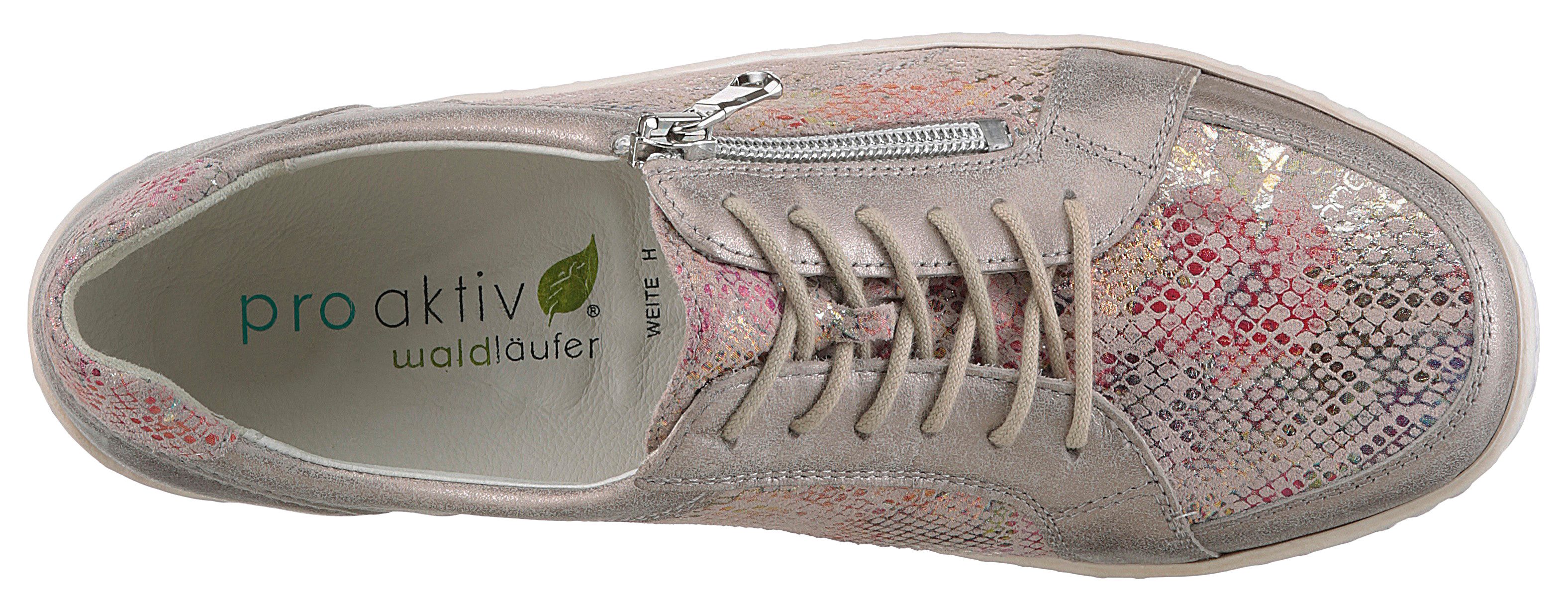 Waldläufer Veterschoenen Henni , lage schoen, vrijetijdsschoen, comfort schoen in breedte h (=zeer breed)