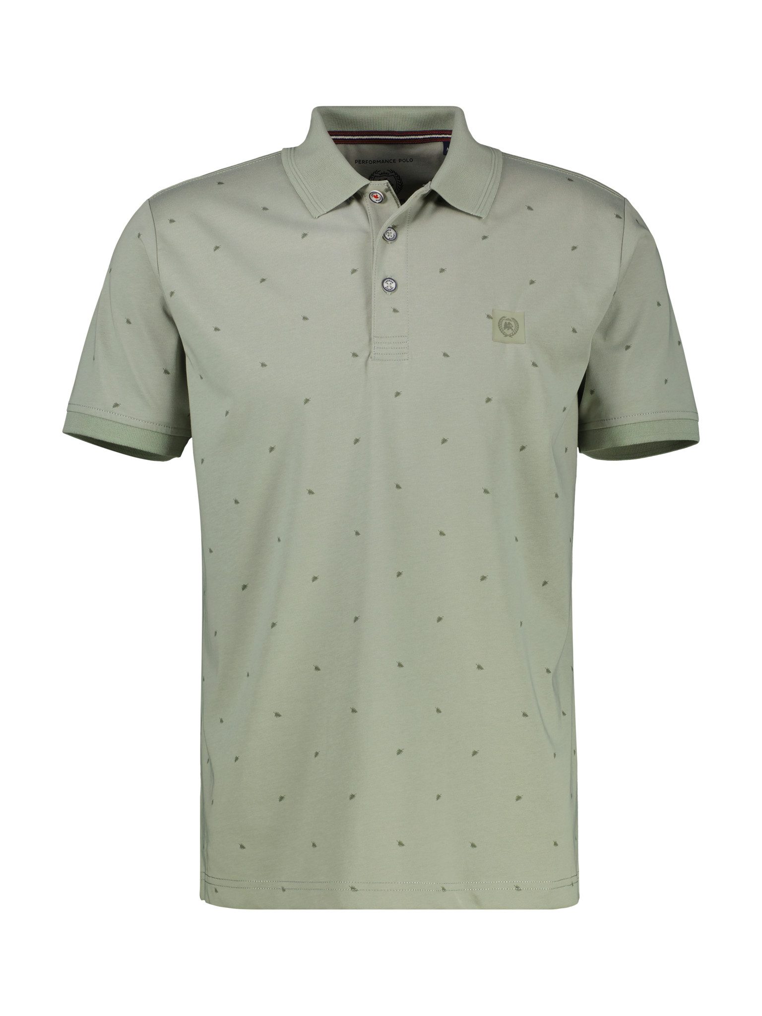 Lerros Poloshirt met all-over motief