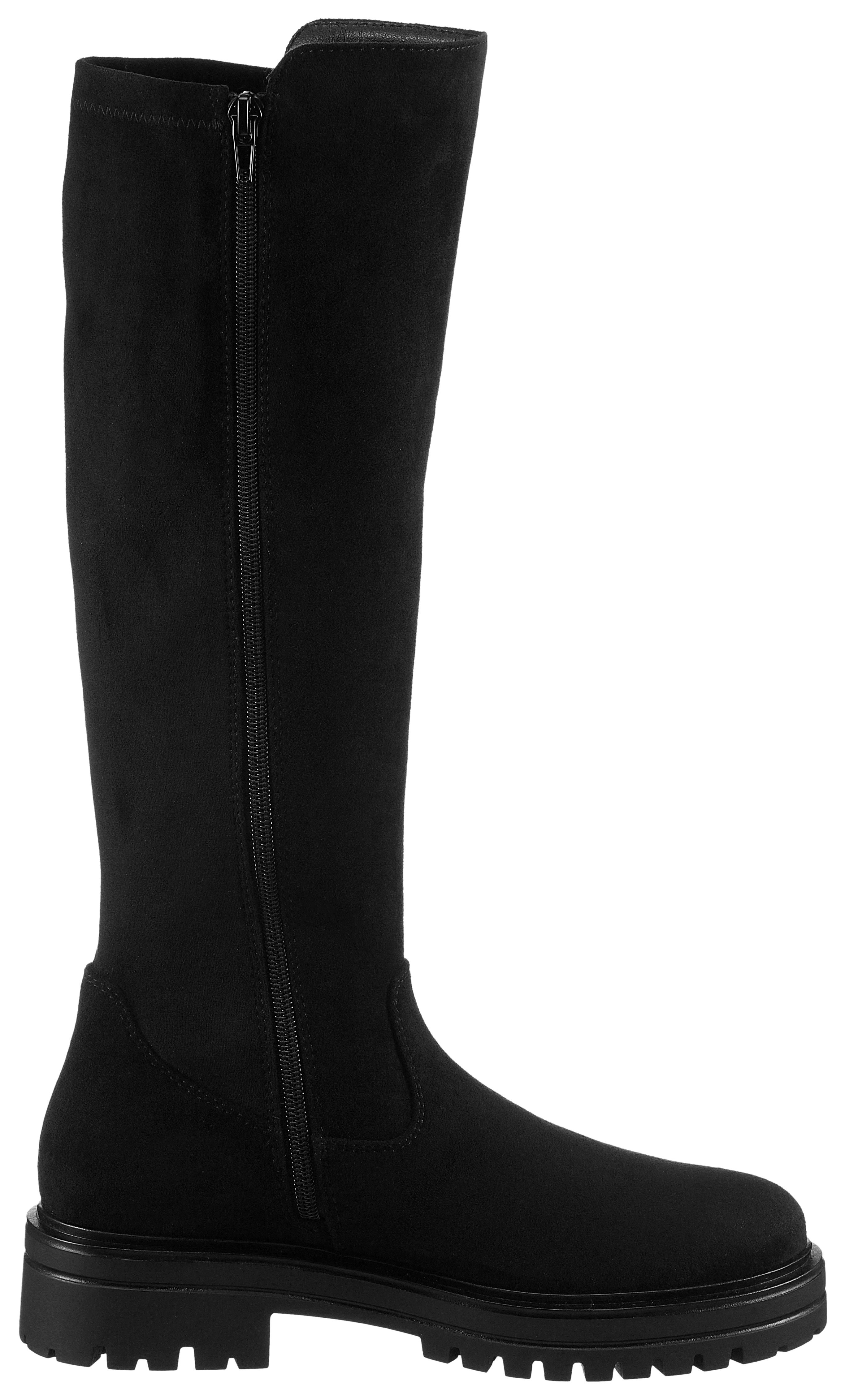 Aniston SHOES Laarzen Stretch-laarzen met binnenzijde ritssluiting - NIEUWE COLLECTIE