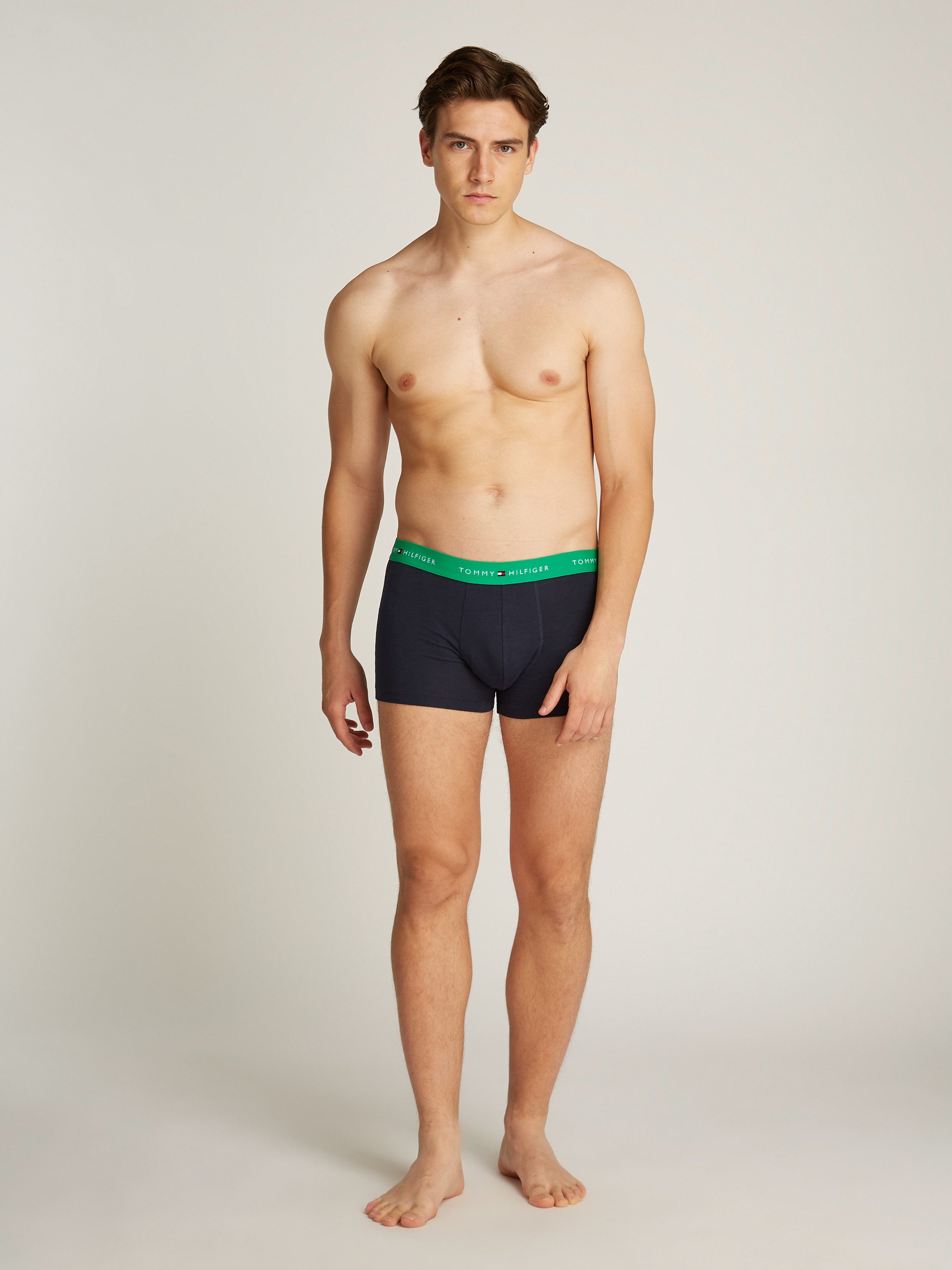 Tommy Hilfiger Underwear Trunk 3P WB TRUNK met logoband (3 stuks)
