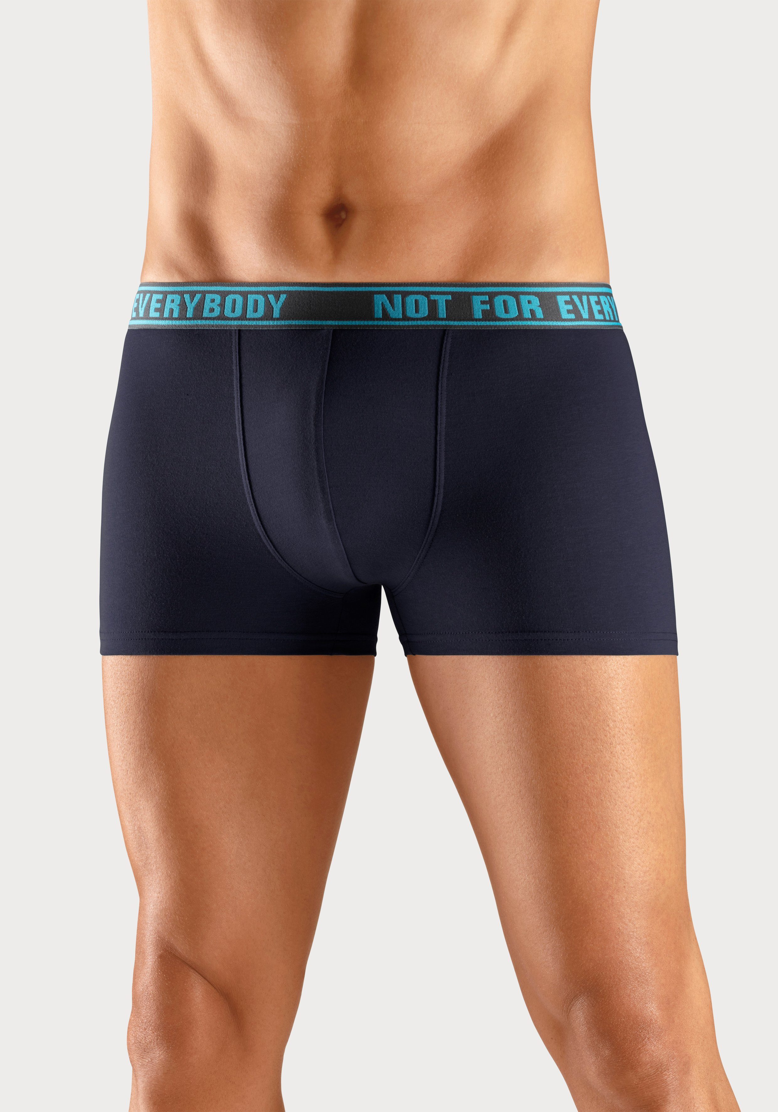 Bruno Banani Boxershort voor heren met tekst op de tailleband (set, 4 stuks)