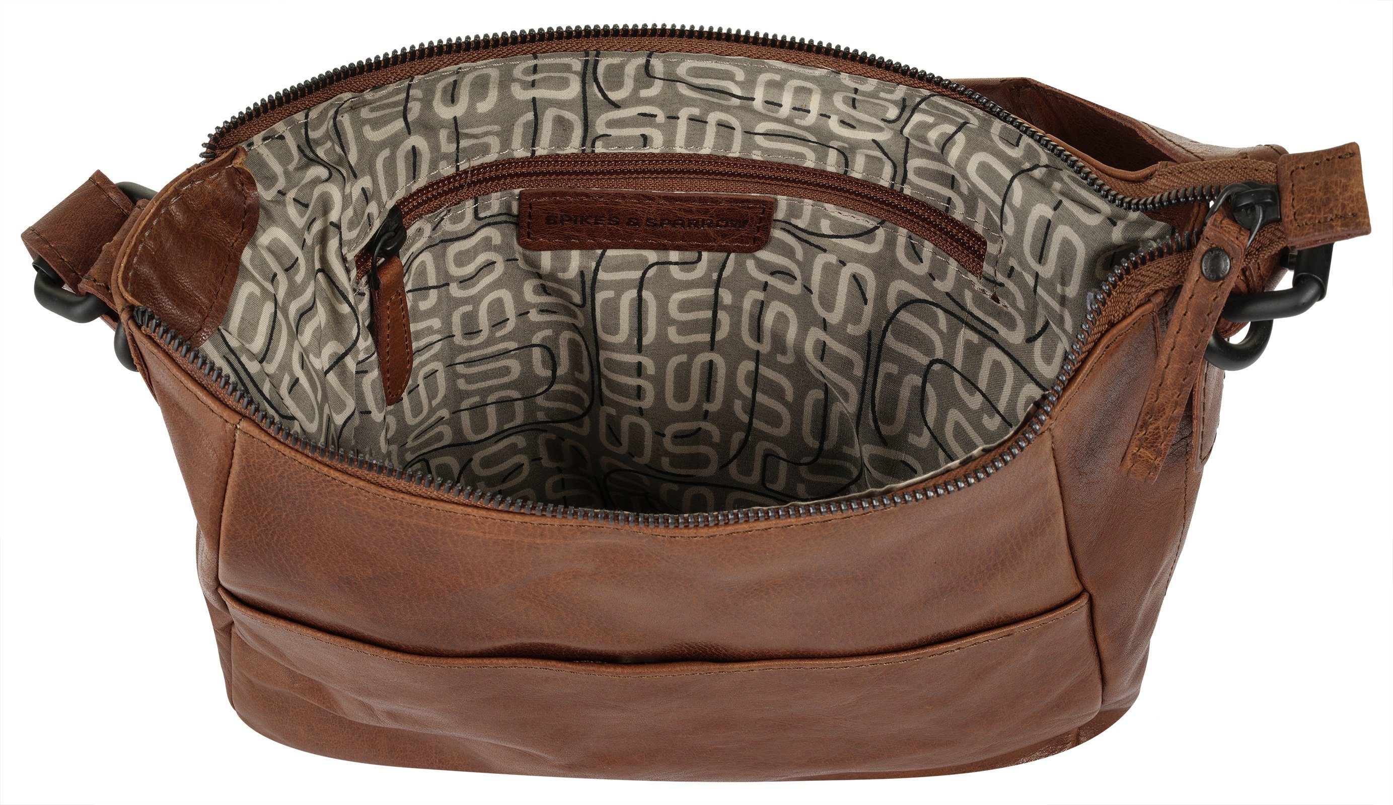 Spikes & Sparrow Shopper echt leder