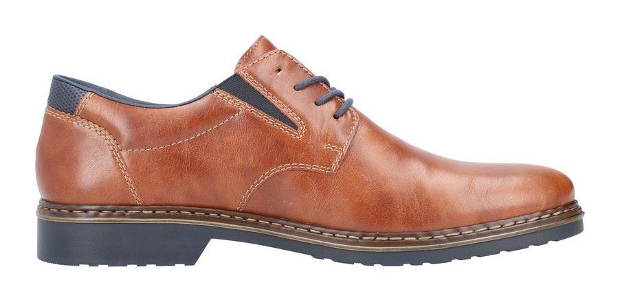 Rieker Veterschoenen met stretch-inzet, vrijetijdsschoen, lage schoen, veterschoen