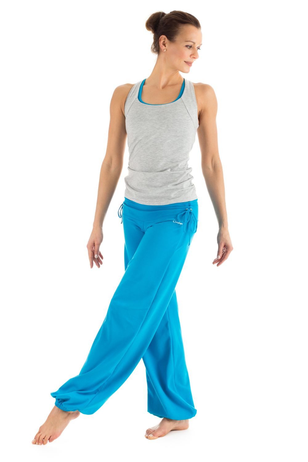 Winshape Sportbroek WH1 met aanrimpeling opzij
