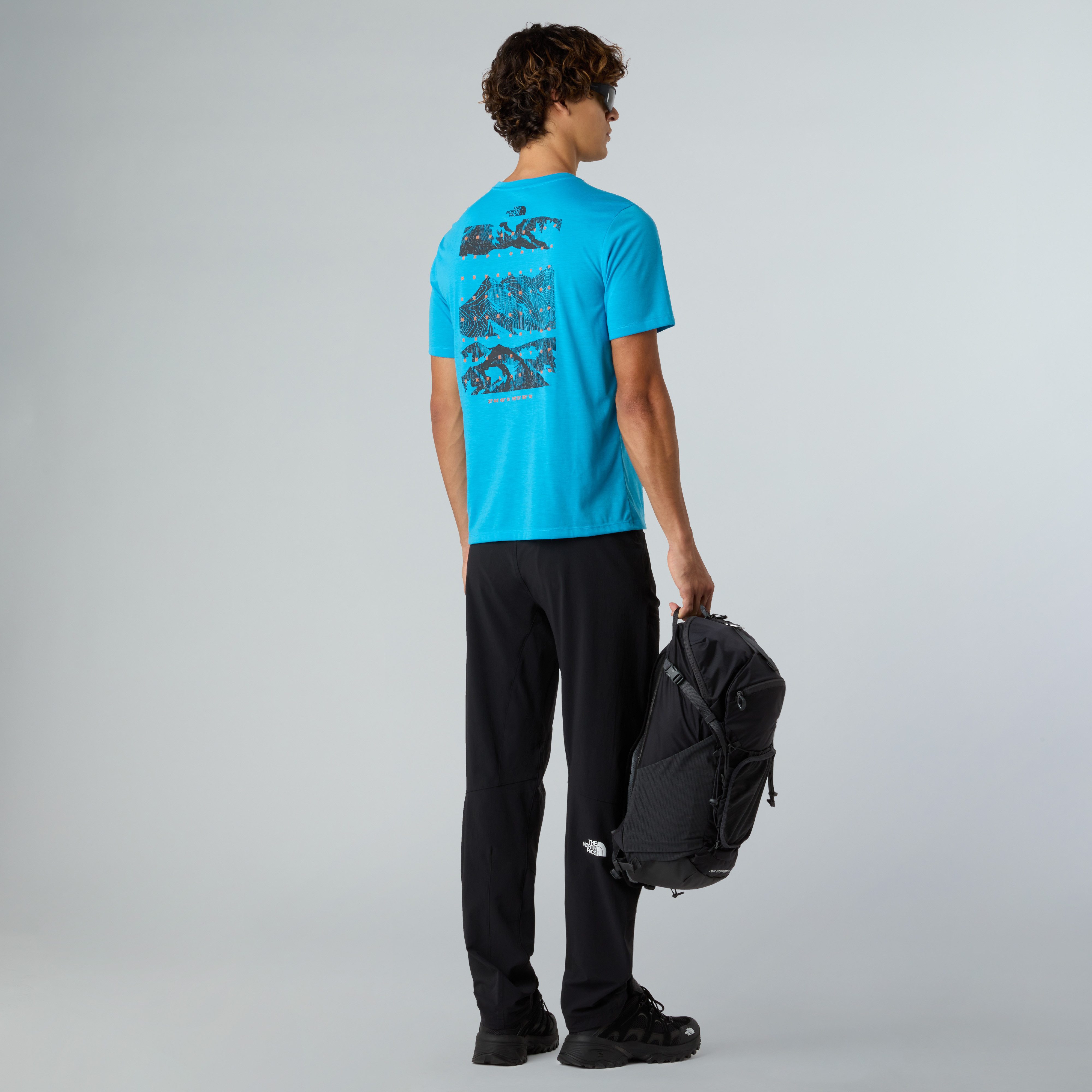 The North Face T-shirt Foundation mountain faces T-shirt voor heren (1-delig)