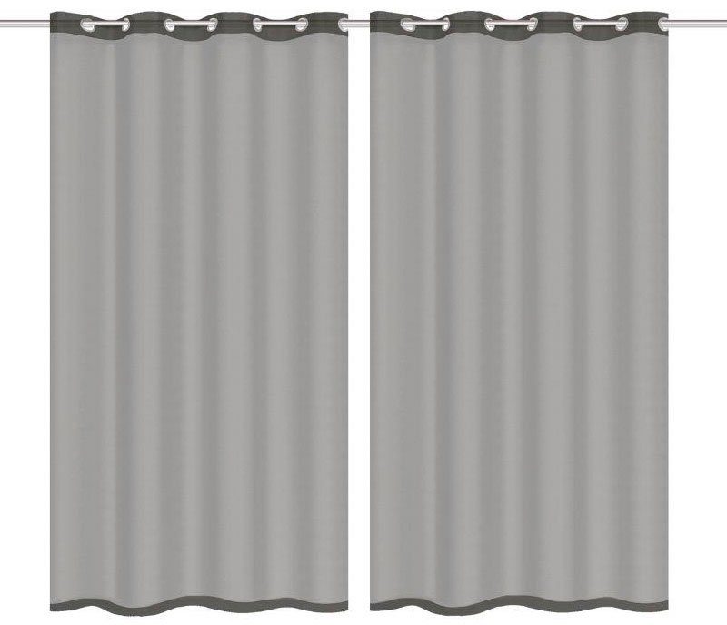 Home Basics Gordijn DOLLY 2-delig set oog-sjaal dolly (2 stuks)