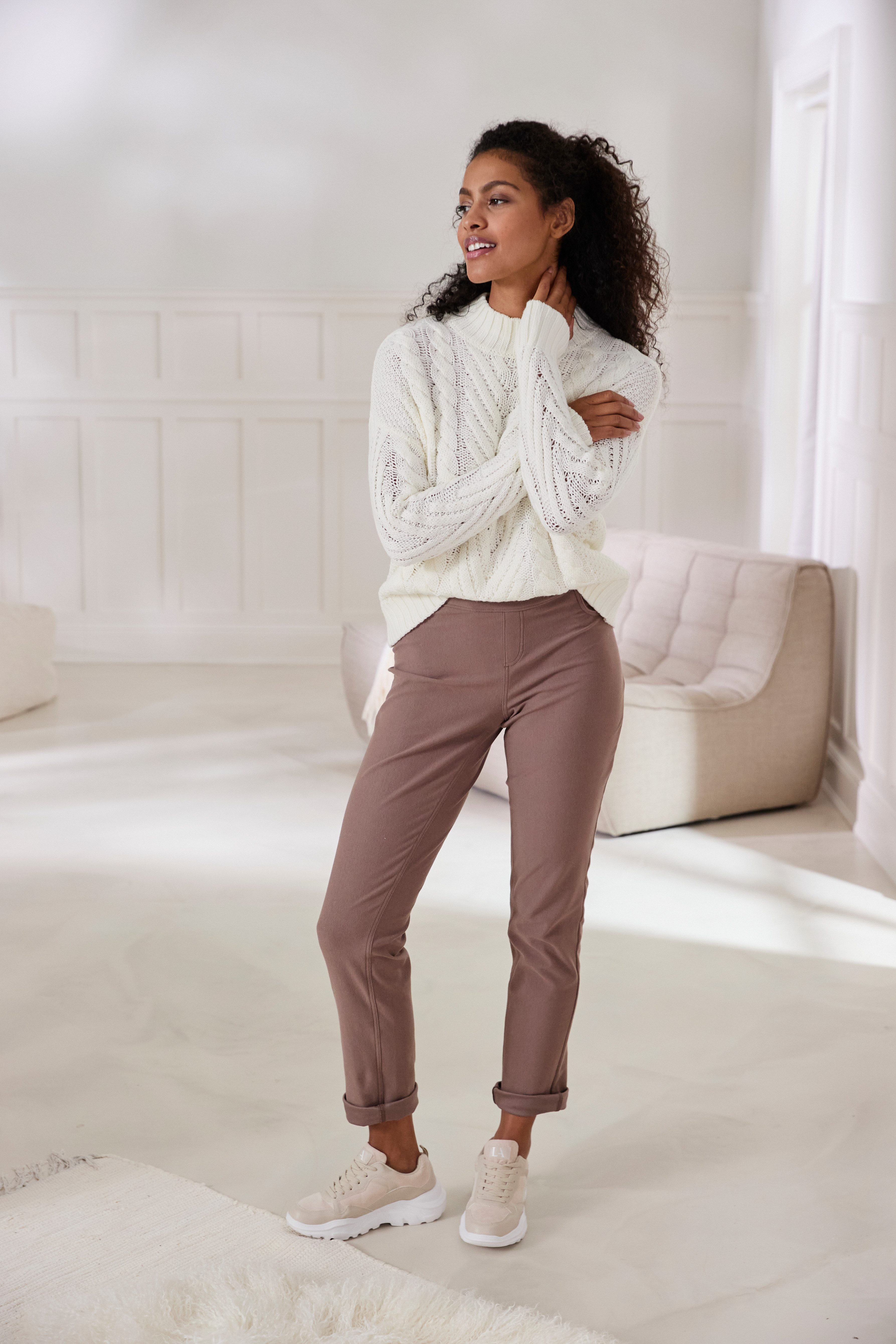 H.I.S Comfortbroek in jeanslook loungewear