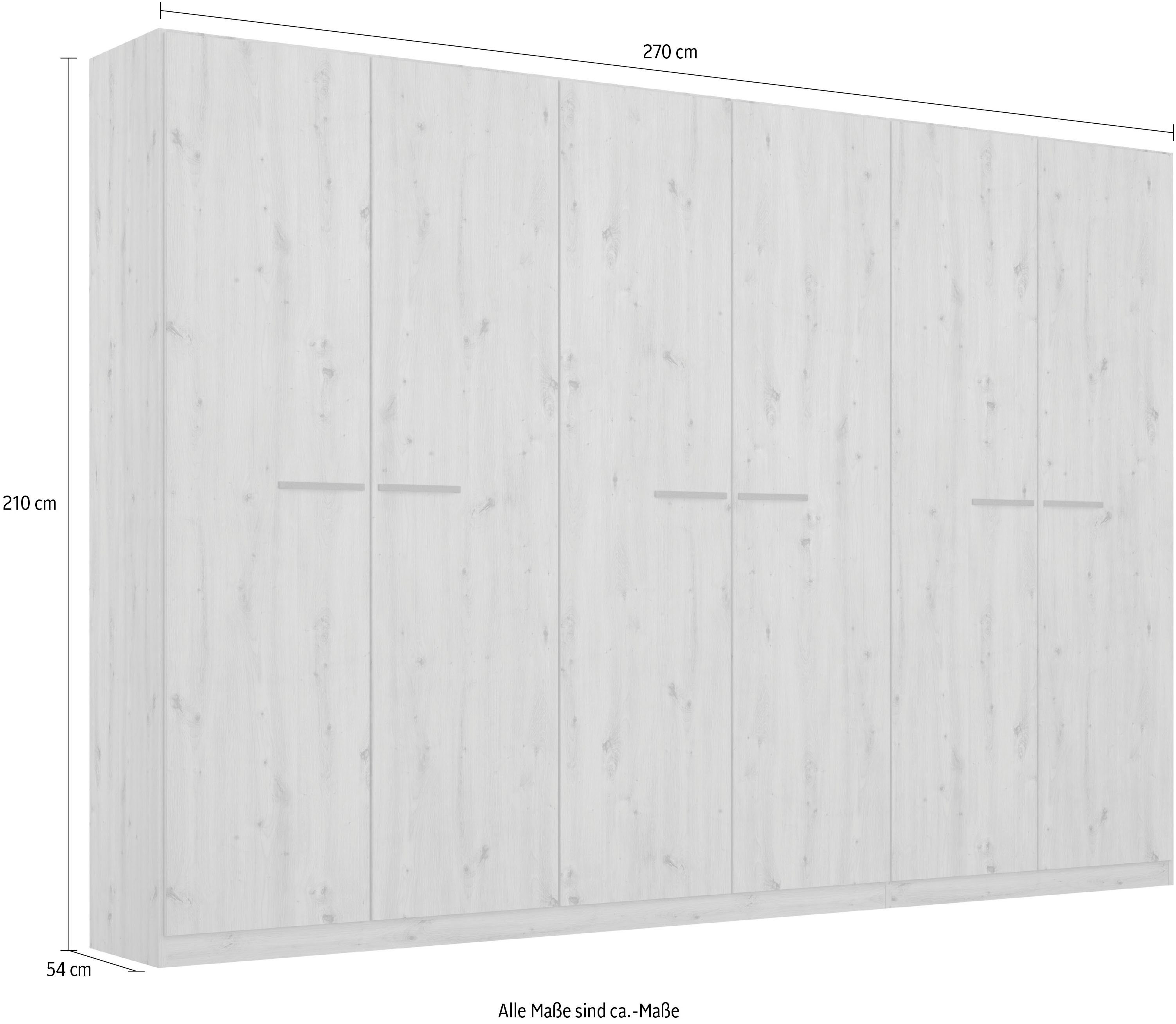rauch Draaideurkast Kledingkast kast garderobe TOPSELLER OTELI incl. binnenindeling met 3 binnenlades extra planken optioneel met spiegel made in germany