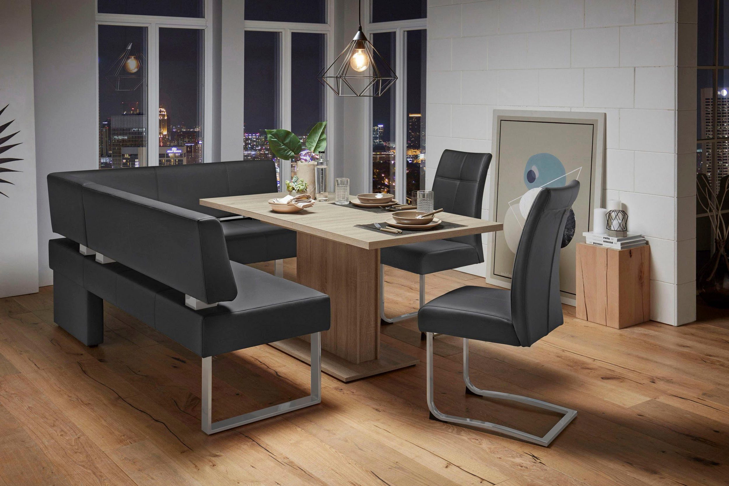 Home affaire Hoekbank RAB in 2 breedten (180 of 200 cm), bekleding in verschillende kwaliteiten
