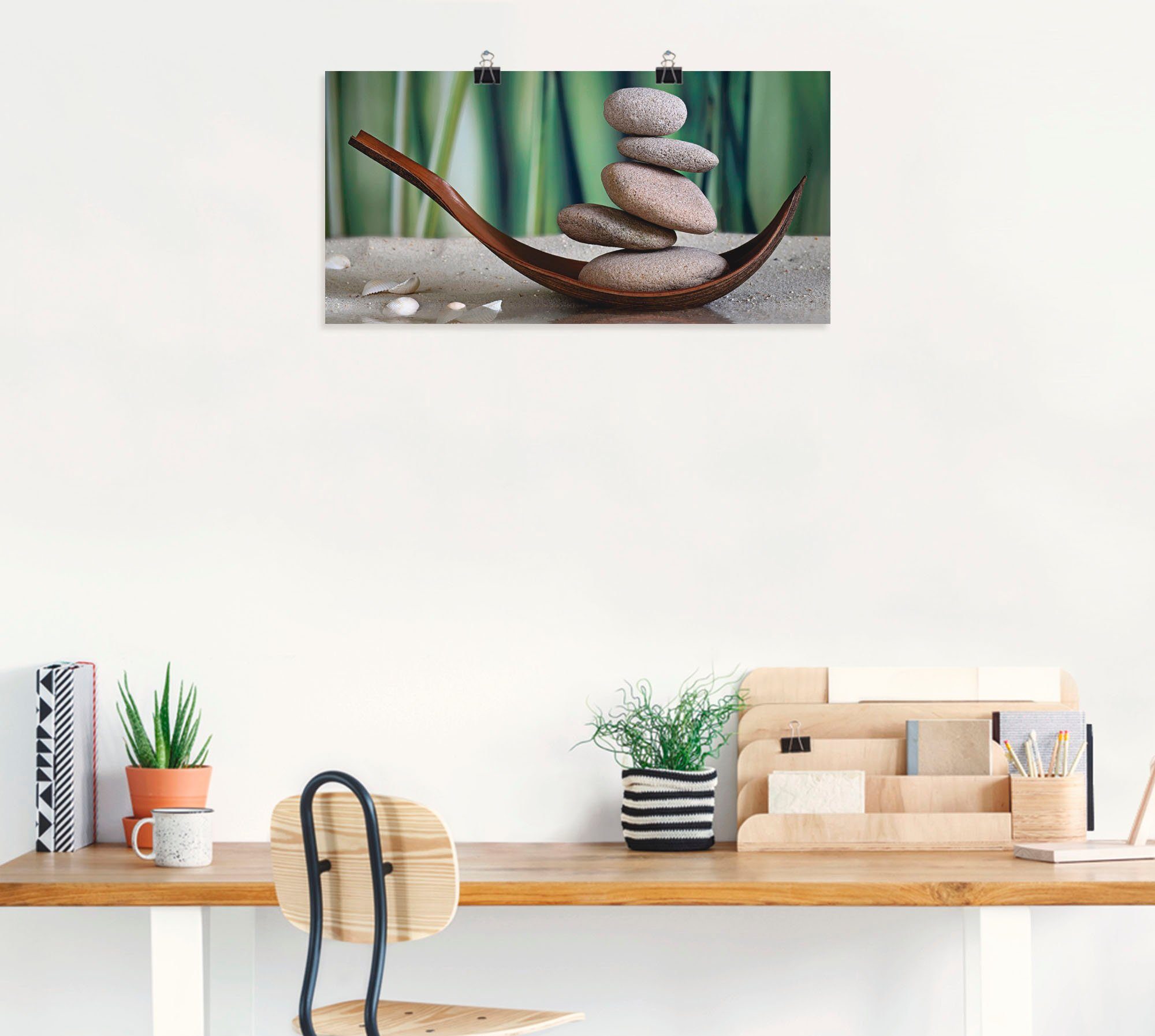 Artland Artprint Evenwicht als artprint op linnen, poster, muursticker in verschillende maten