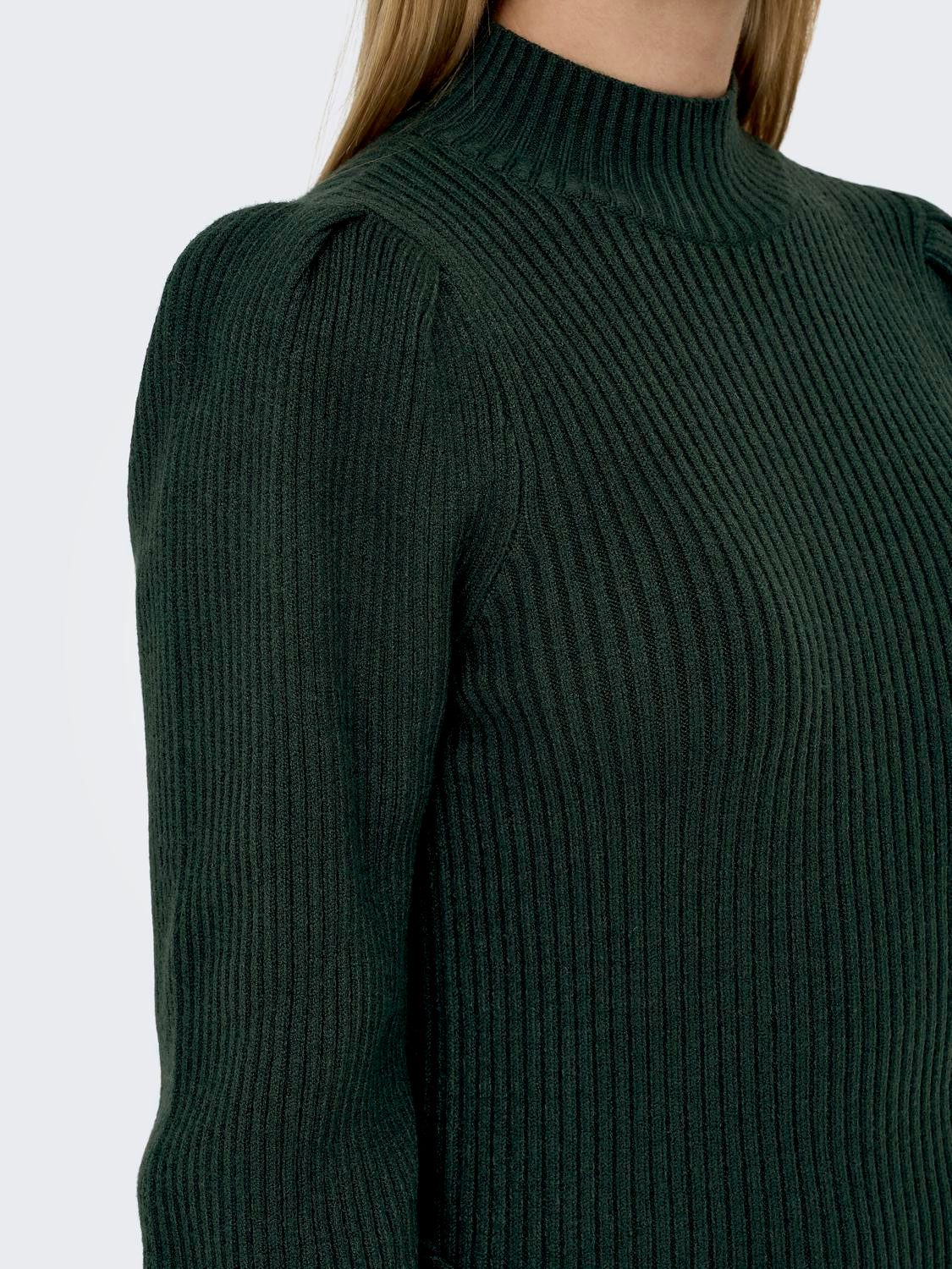 Only Gebreide jurk ONLKATIA L/S DRESS KNT NOOS