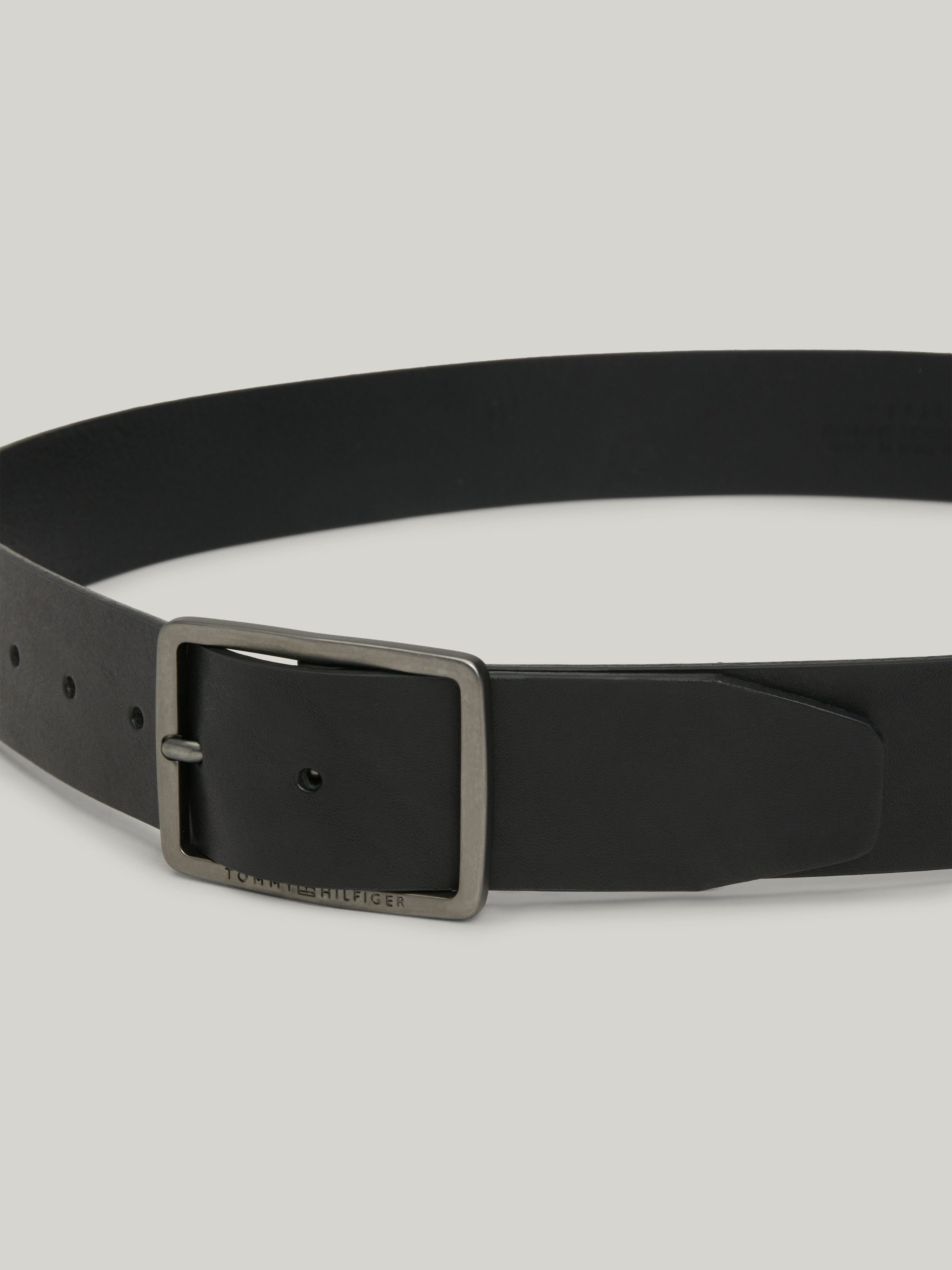 Tommy Hilfiger Leren riem JEANS BUCKLE 4.0 TEXTURE