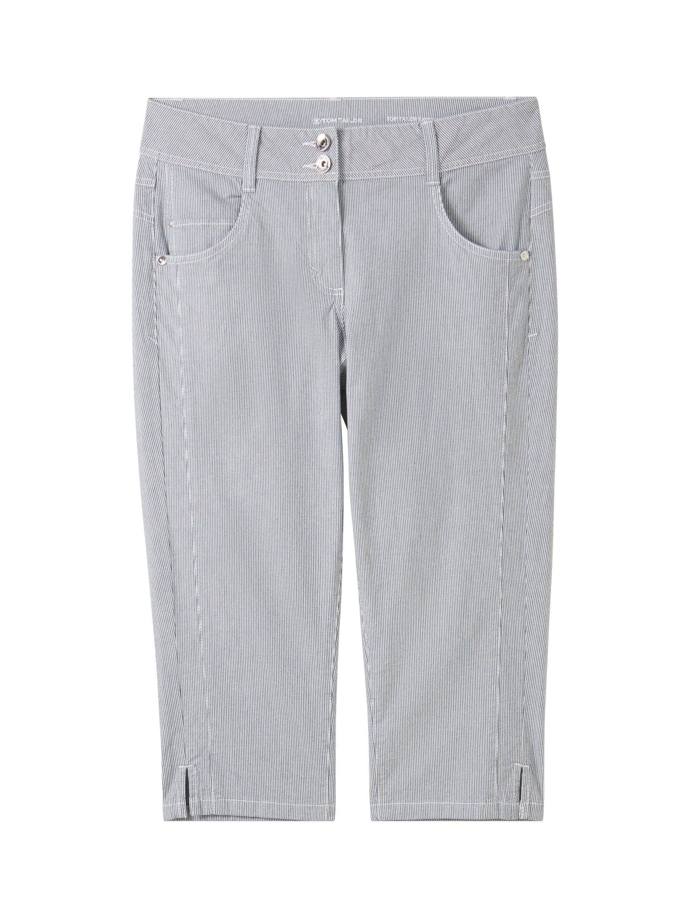 Tom Tailor Capribroek met dubbele-knoopsluiting