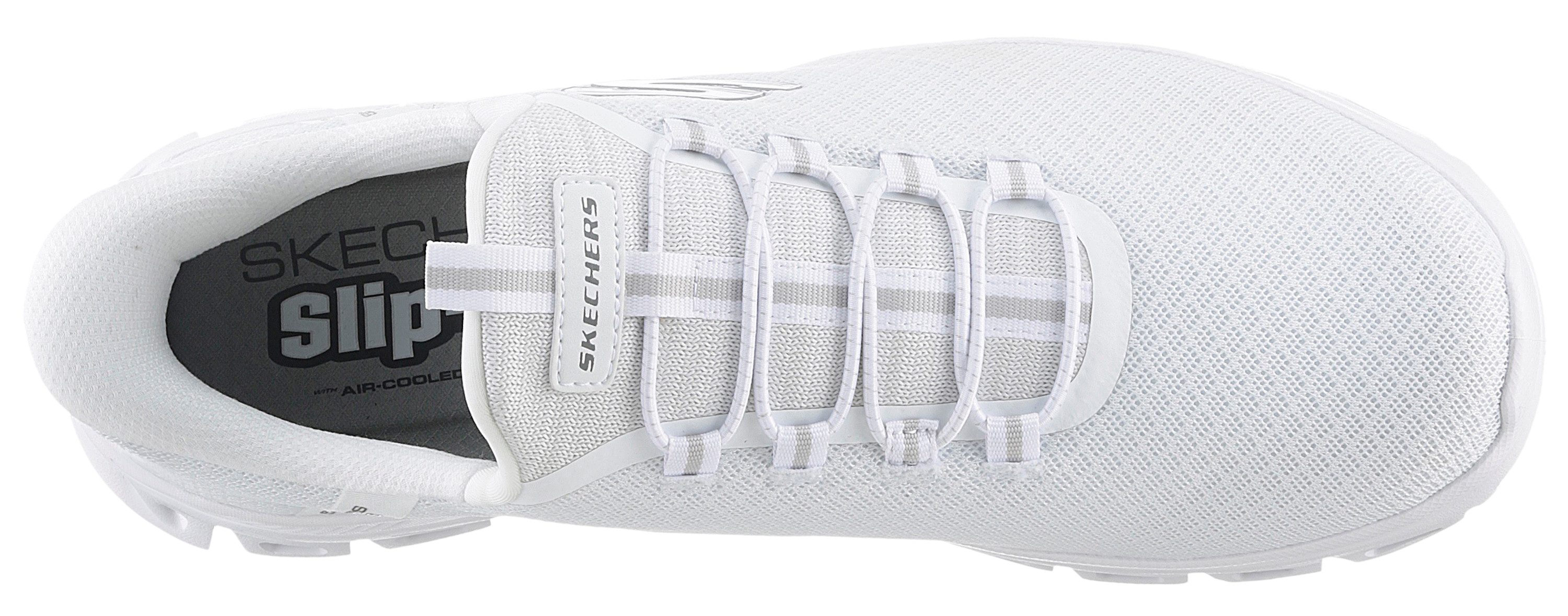 Skechers Slip-on sneakers GLIDE-STEP Instapschoen, vrijetijdsschoen, trainingsschoen met praktische elastische band