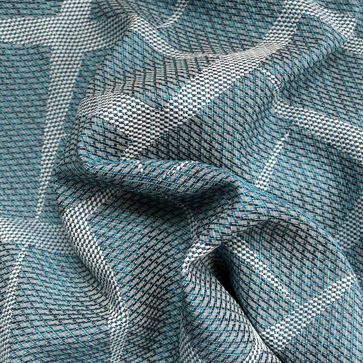 Weckbrodt Gordijn Jasper Jacquard, ogen, geweldige 3D-effect, ondoorzichtig, gordijn, store (1 stuk)