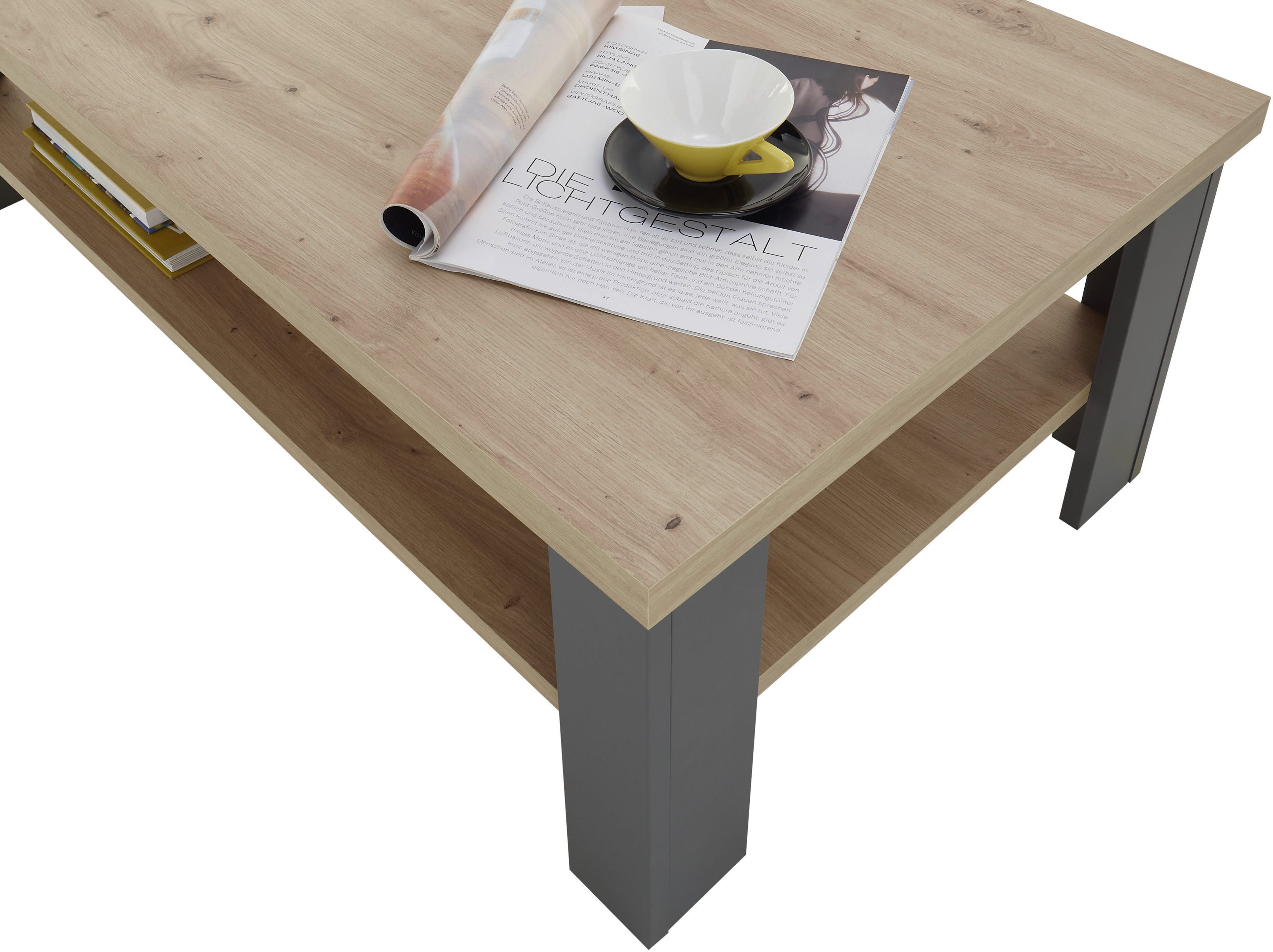 Stolkom Salontafel Venezia salontafel, eik Artisan decor, BxHxD 115x40x65 cm