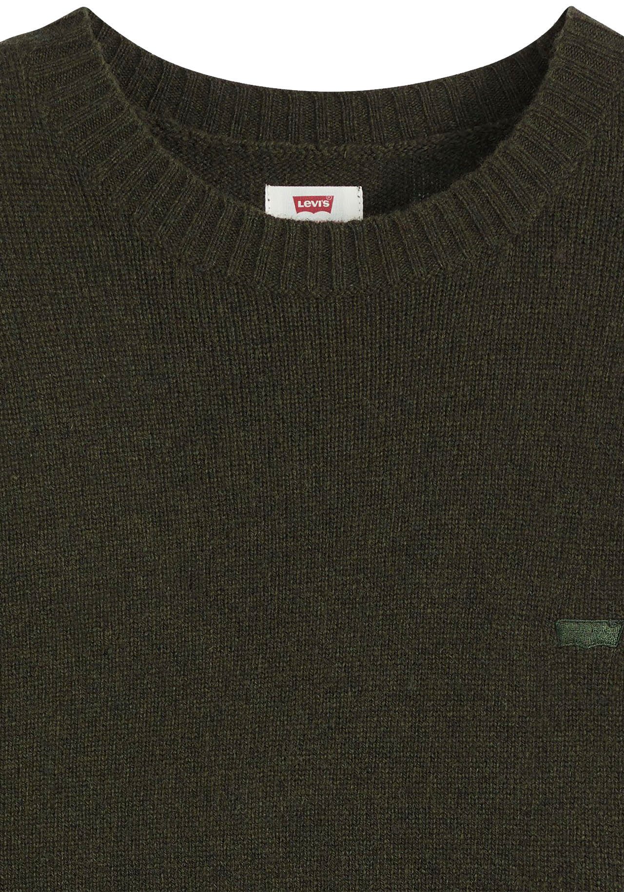 Levi's® Wollen trui ORIGINAL HM SWEATER in klassieke ronde halsvorm