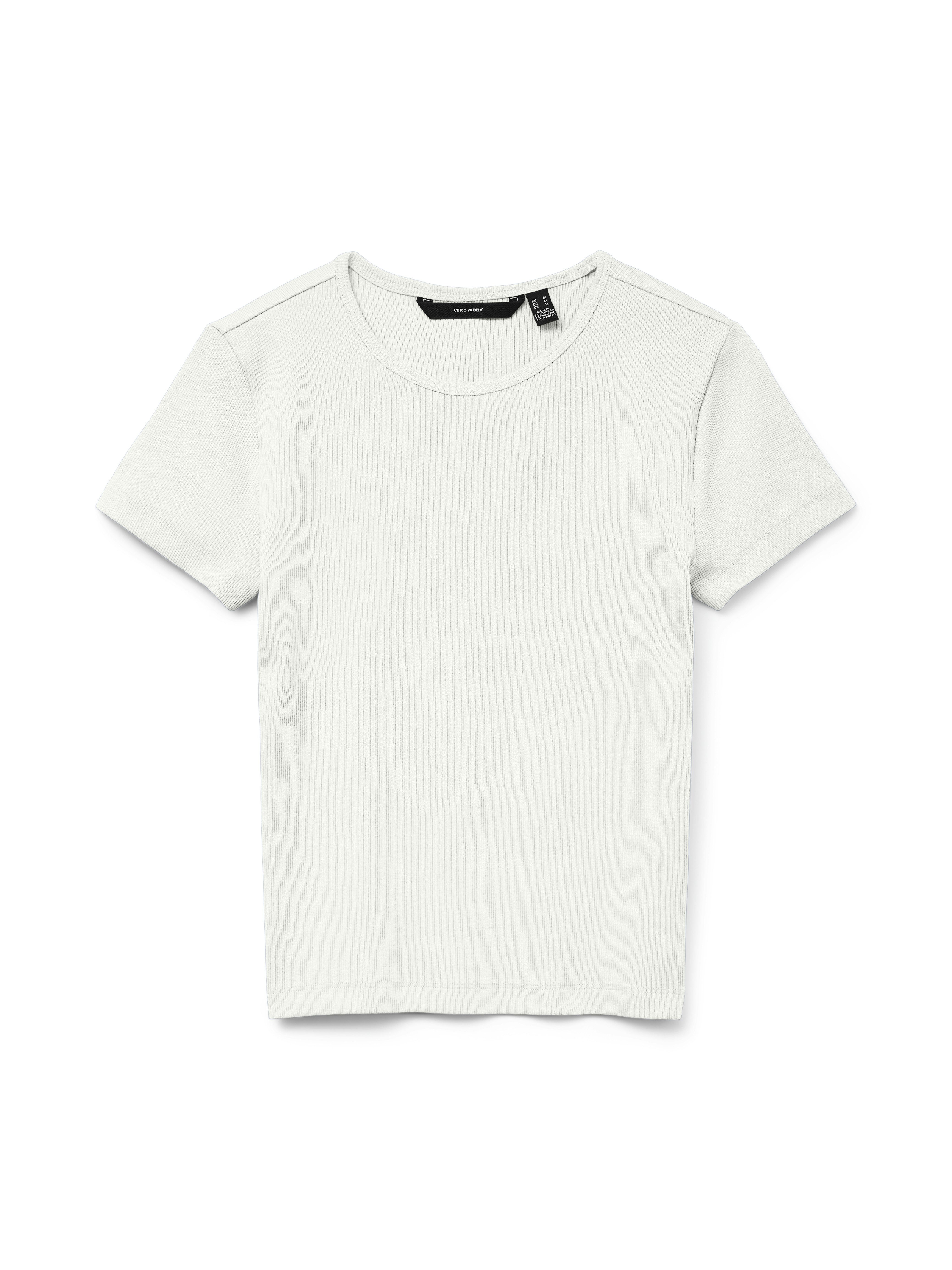 Vero Moda Shirt met ronde hals VMCHLOE SS SHORT TOP JRS NOOS