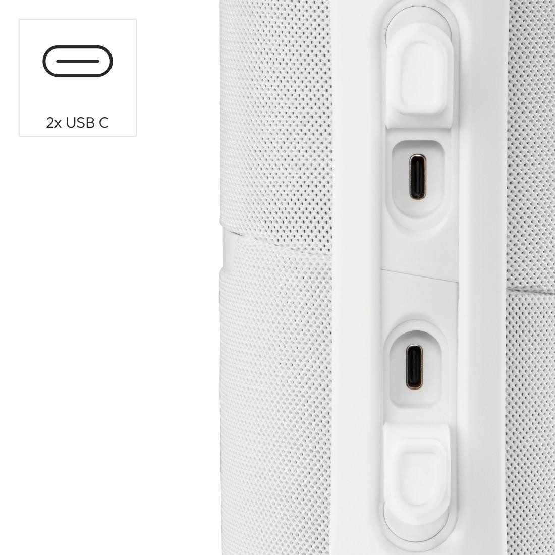 Hama Bluetooth luidspreker Bluetooth-luidspreker waterdicht (2-in-1 scheidbaar, 30W, klein, mobiel)